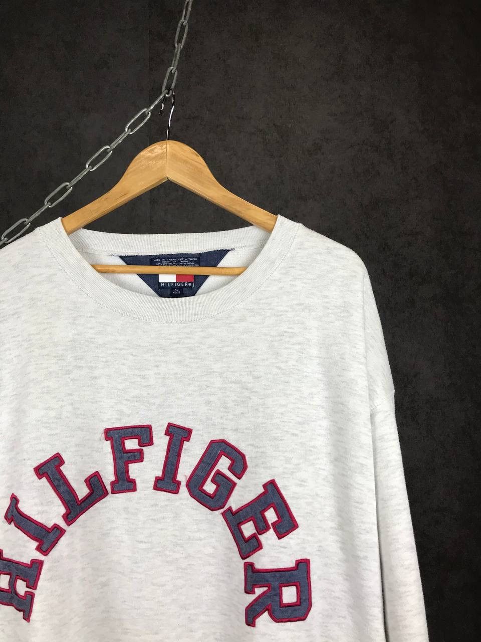Tommy Hilfiger Tommy Hilfiger vintage luxury sweatshirt Size US XL / EU 56 / 4 - 2 Thumbnail