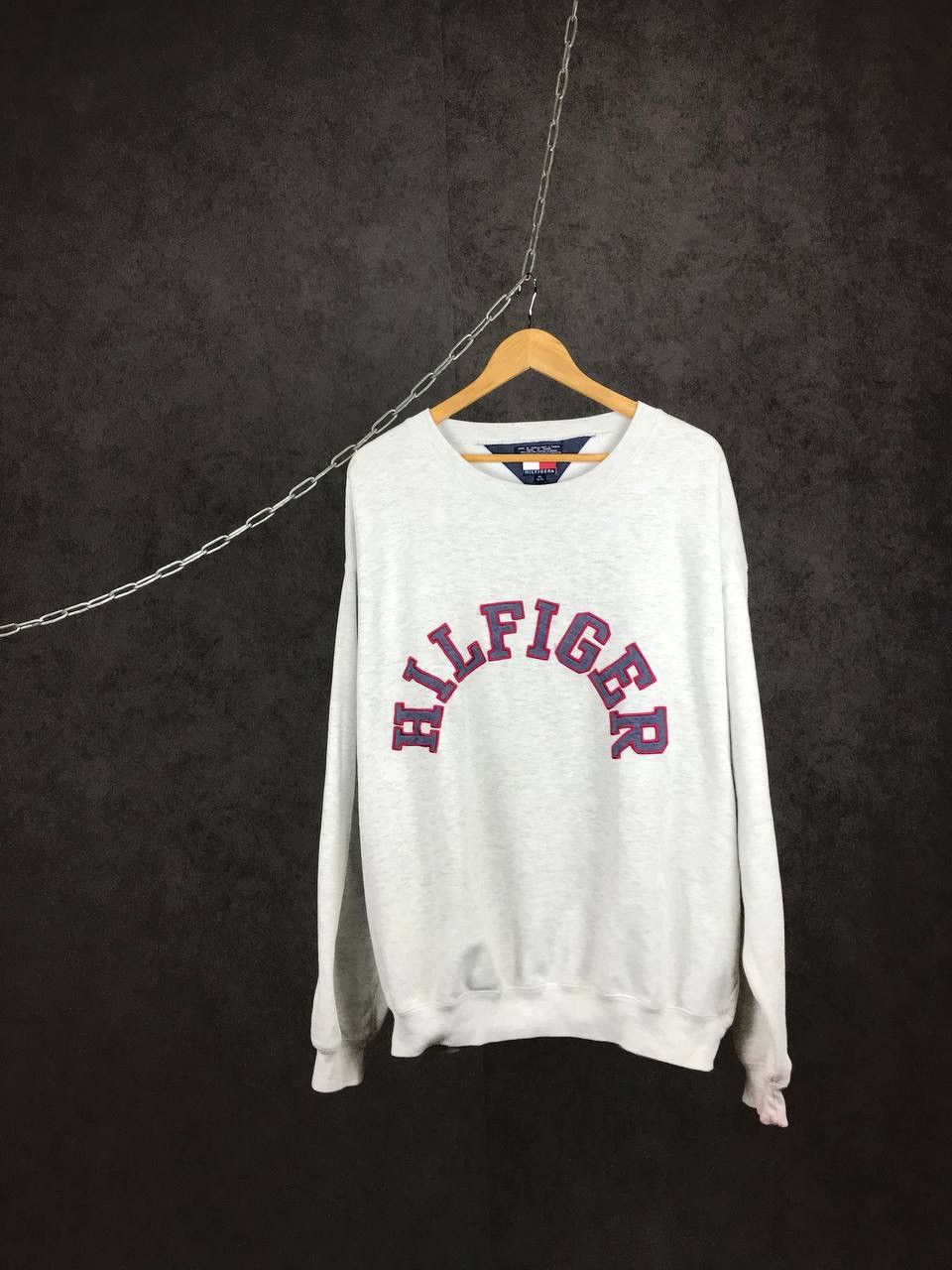 Tommy Hilfiger Tommy Hilfiger vintage luxury sweatshirt Size US XL / EU 56 / 4 - 1 Thumbnail