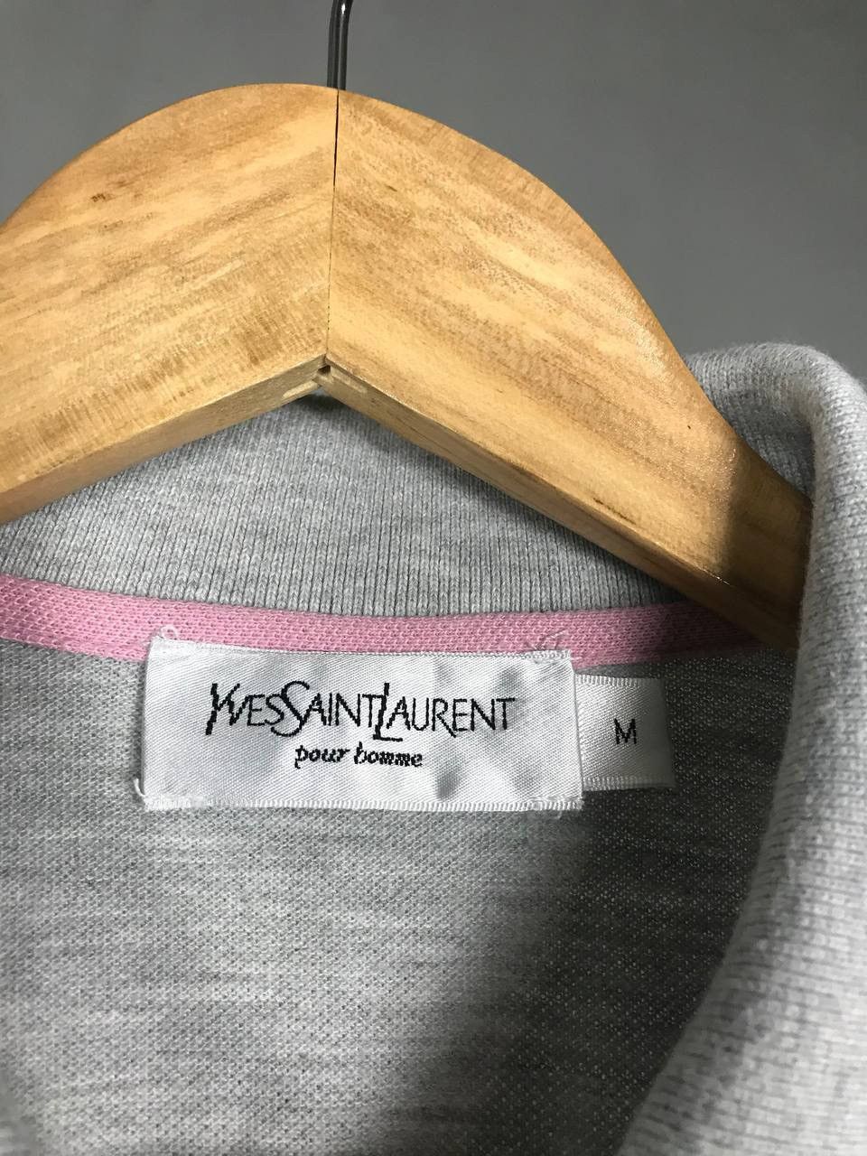 Yves Saint Laurent YSL Yves Saint Laurent luxury center logo polo tee Size US M / EU 48-50 / 2 - 4 Thumbnail
