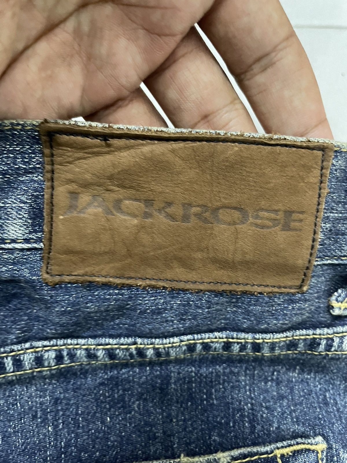If Six Was Nine Jack Rose Japan Punk Jeans Size US 34 / EU 50 - 7 Thumbnail