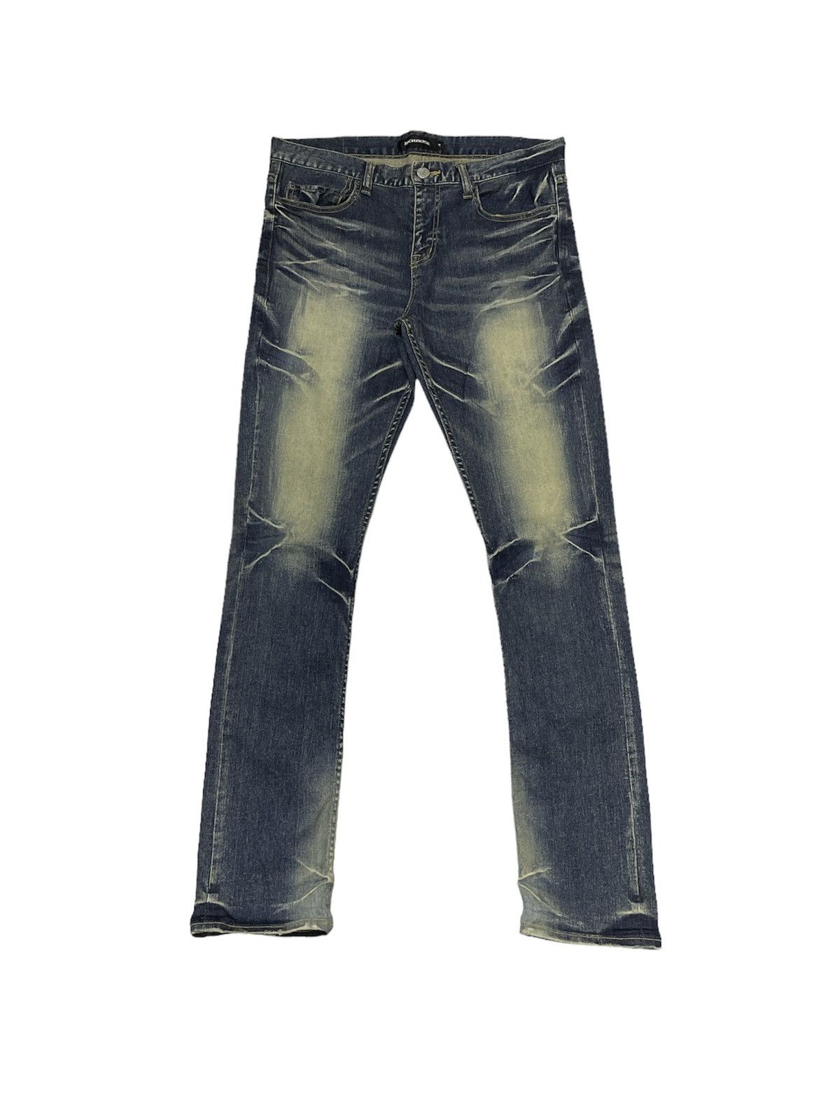 image of In The Attic x Jack Rose Vintage Jack Rose Japan Punk Jeans in Blue, Men's (Size 34)