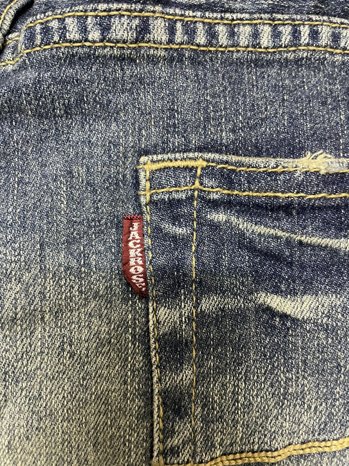 If Six Was Nine Jack Rose Japan Punk Jeans Size US 34 / EU 50 - 8 Thumbnail