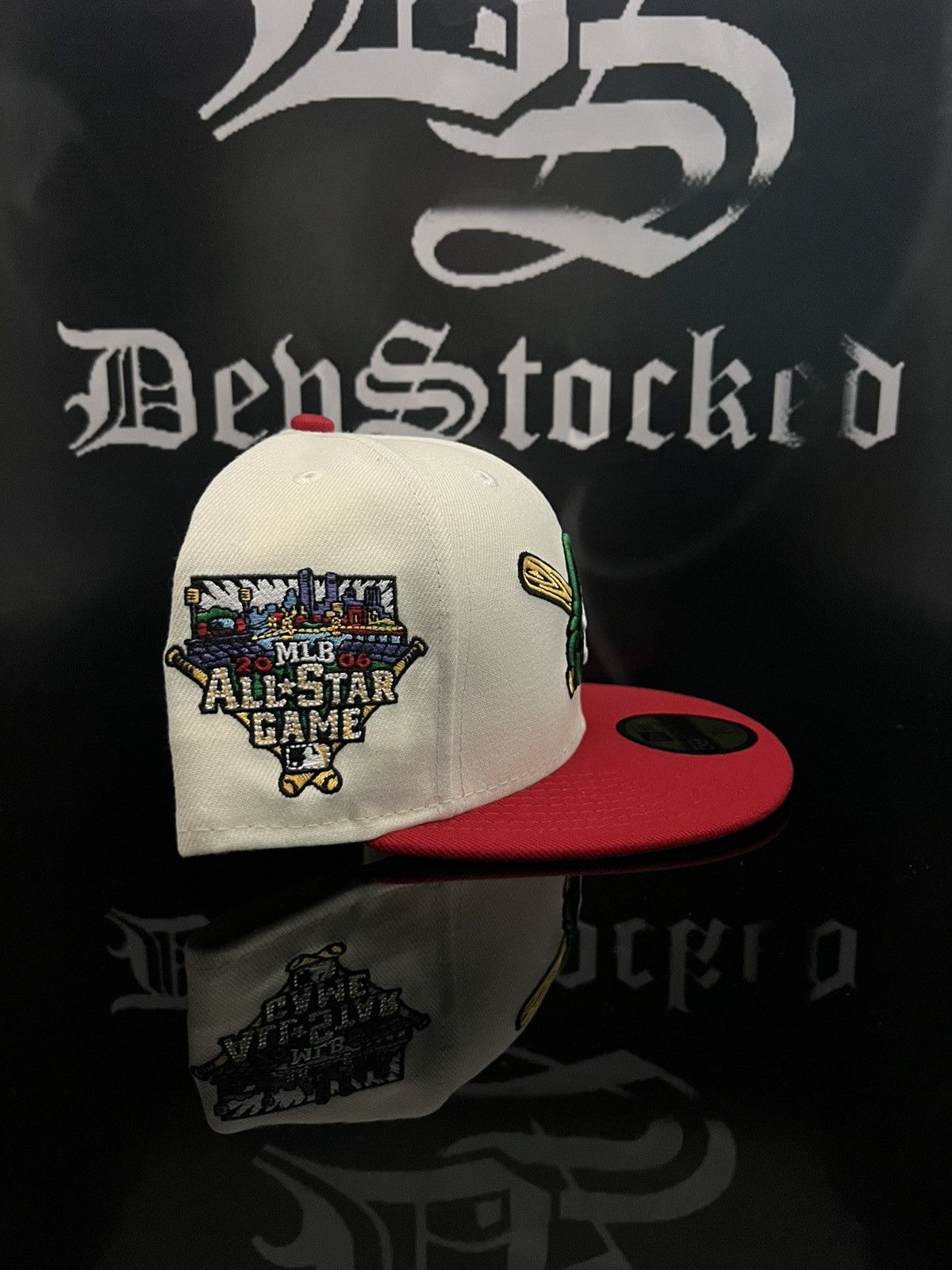 Hat Club × New Era 7 3/8 - Banned Pittsburgh Pirates Skully 2006 Fitted Hat Size ONE SIZE - 3 Thumbnail