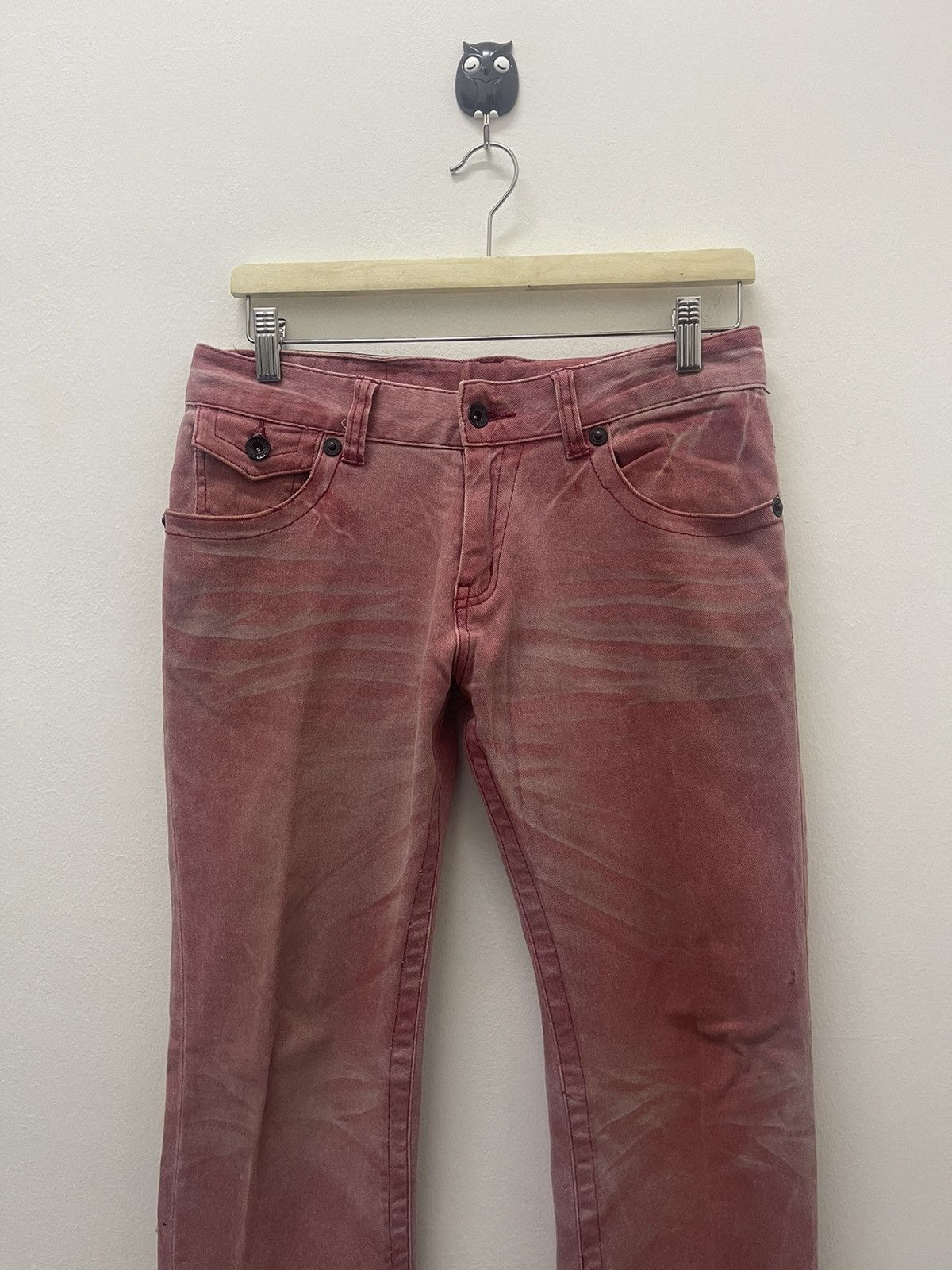 semanticdesign Rare Vintage SEMANTIC DESIGN Distressed Zip Boot Cut Size US 30 / EU 46 - 6 Thumbnail
