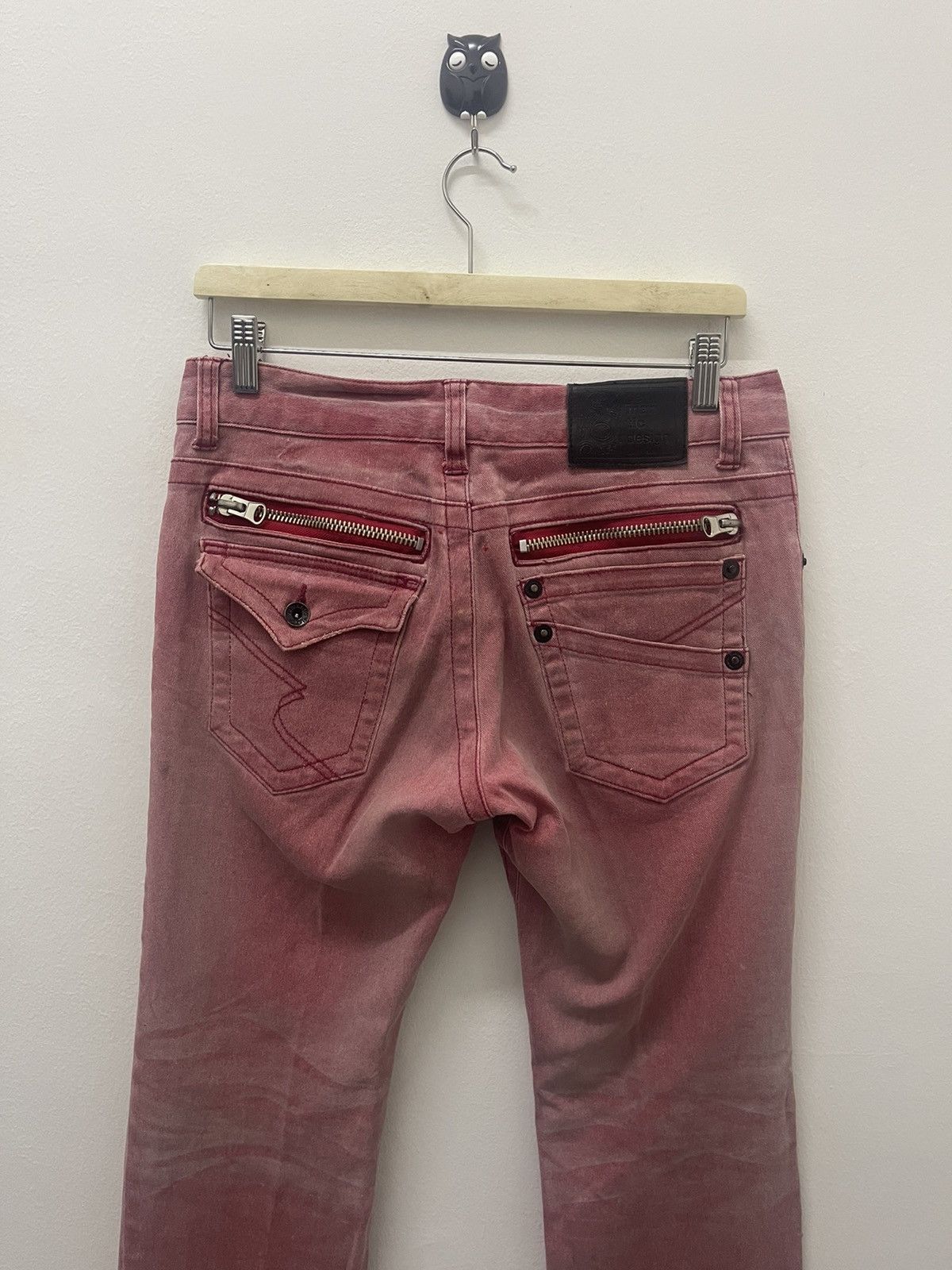 semanticdesign Rare Vintage SEMANTIC DESIGN Distressed Zip Boot Cut Size US 30 / EU 46 - 2 Thumbnail