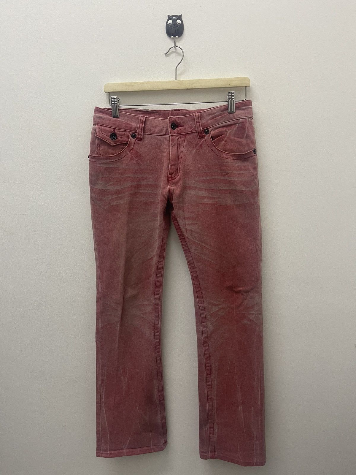 semanticdesign Rare Vintage SEMANTIC DESIGN Distressed Zip Boot Cut Size US 30 / EU 46 - 5 Thumbnail