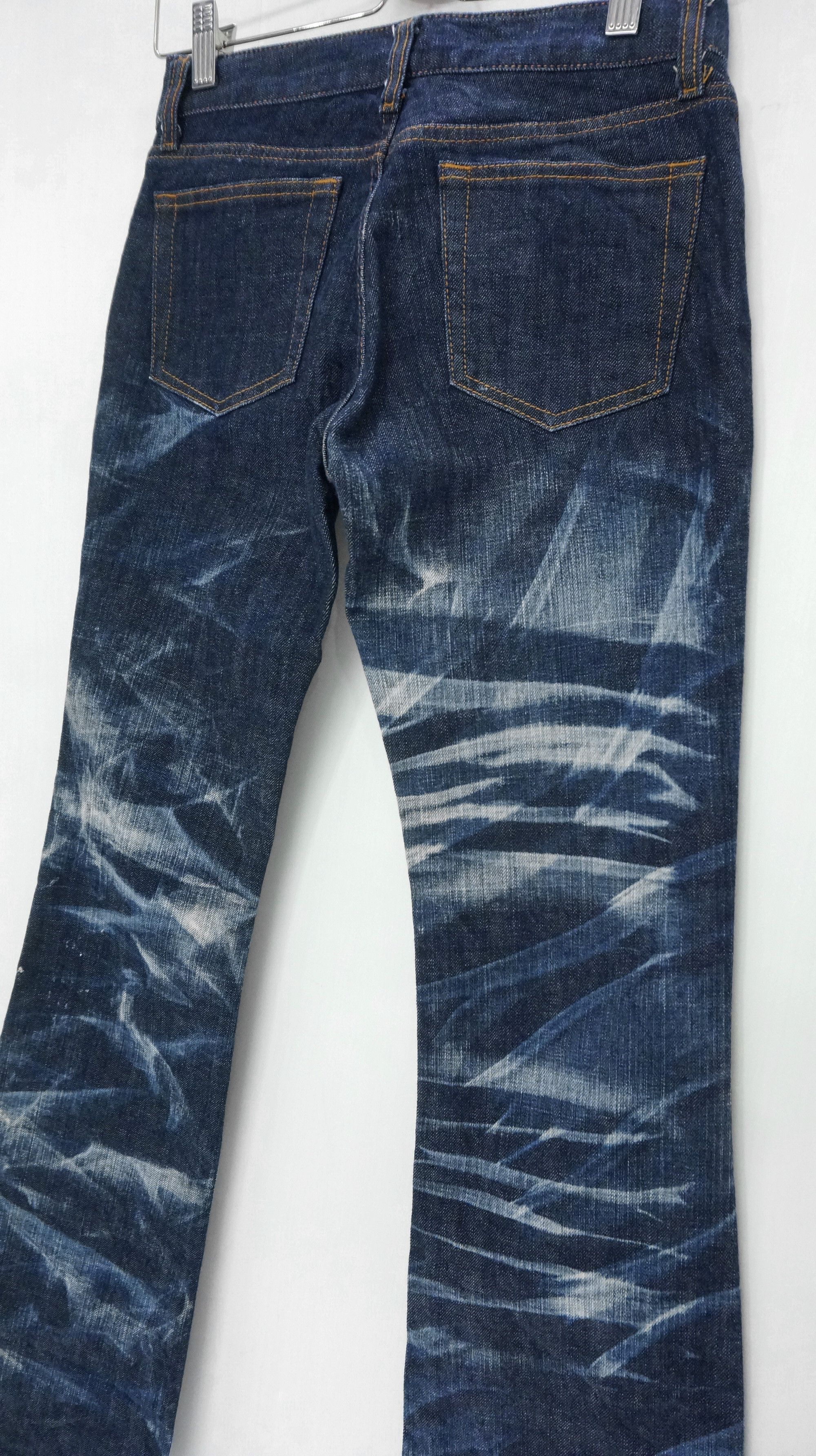 Japanese Brand 🔥🔥 UNIQLO Acid Wash Skinny Bootcut Jeans Size US 26 / EU 42 - 7 Thumbnail