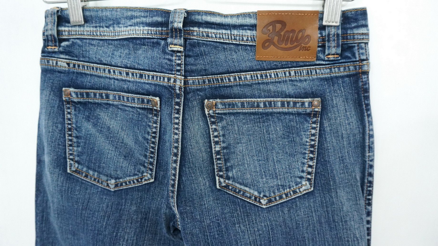 Japanese Brand Japan RNA Inc Star Knee Patchwork Skinny Women's Jeans Size US 28 / EU 44 - 10 Thumbnail