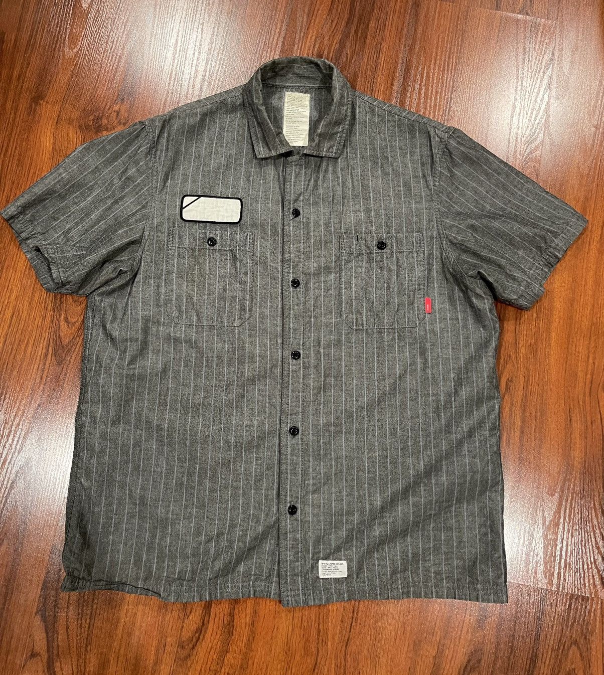 Wtaps Vatos S/S Short Sleeve Work Shirt | Grailed