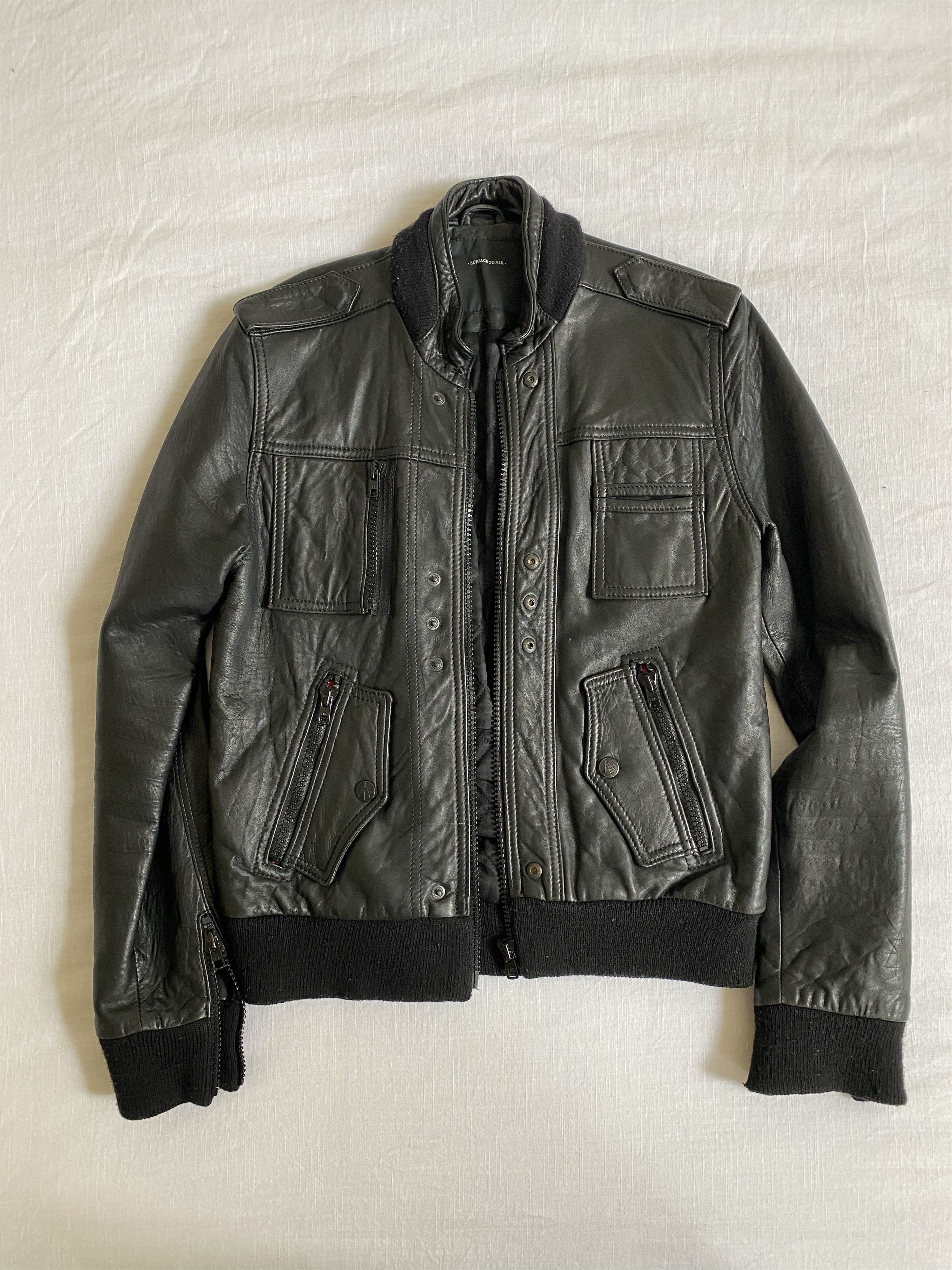 ジャスティス x SURFACE TO AIR Xavier レザージャケット