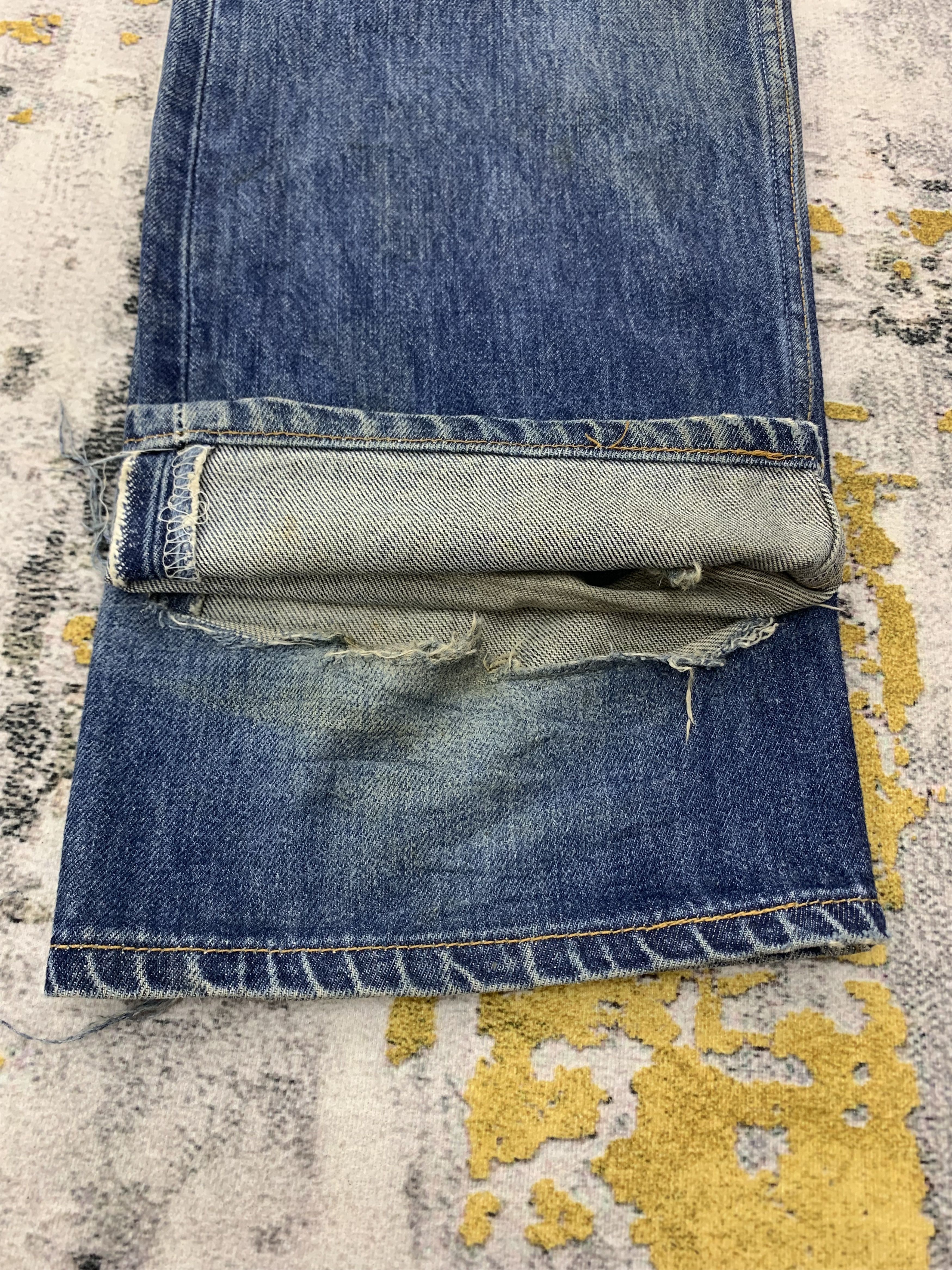 Levi's Vintage Levi's 501 Denim 36x34 Distressed Size US 36 / EU 52 - 5 Thumbnail