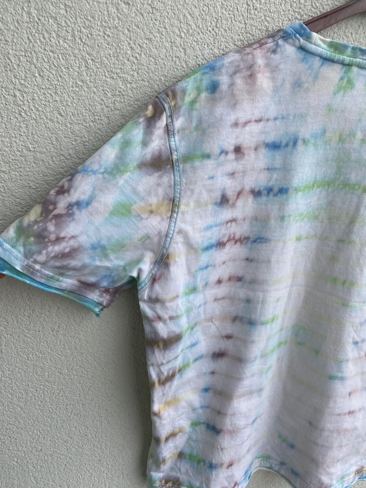 Yves Saint Laurent Tie Dye YSL T-shirt Size US L / EU 52-54 / 3 - 11 Thumbnail