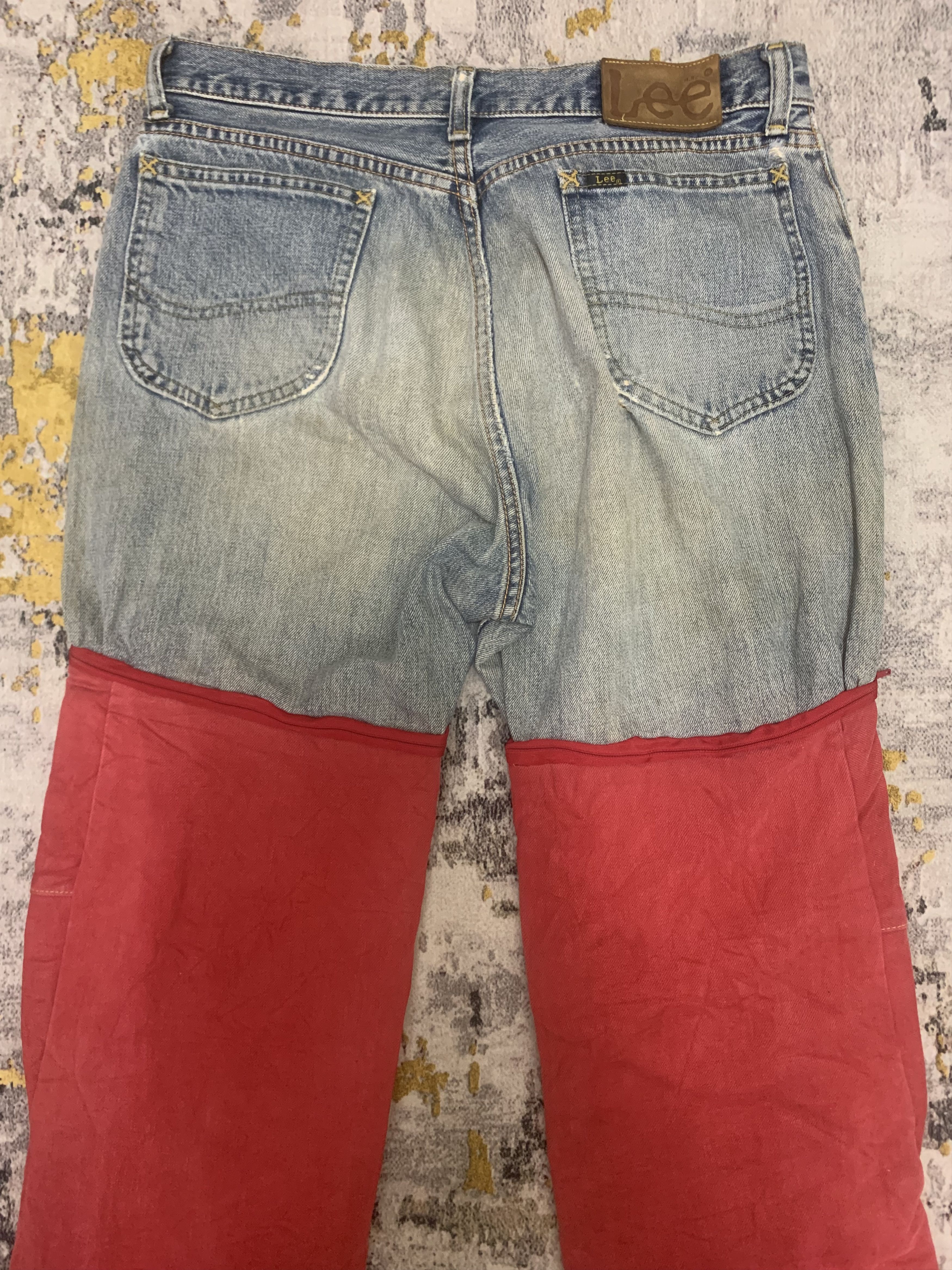 Lee Vintage Lee Riders Custom Denim 33x30 Faded Size US 33 - 7 Thumbnail