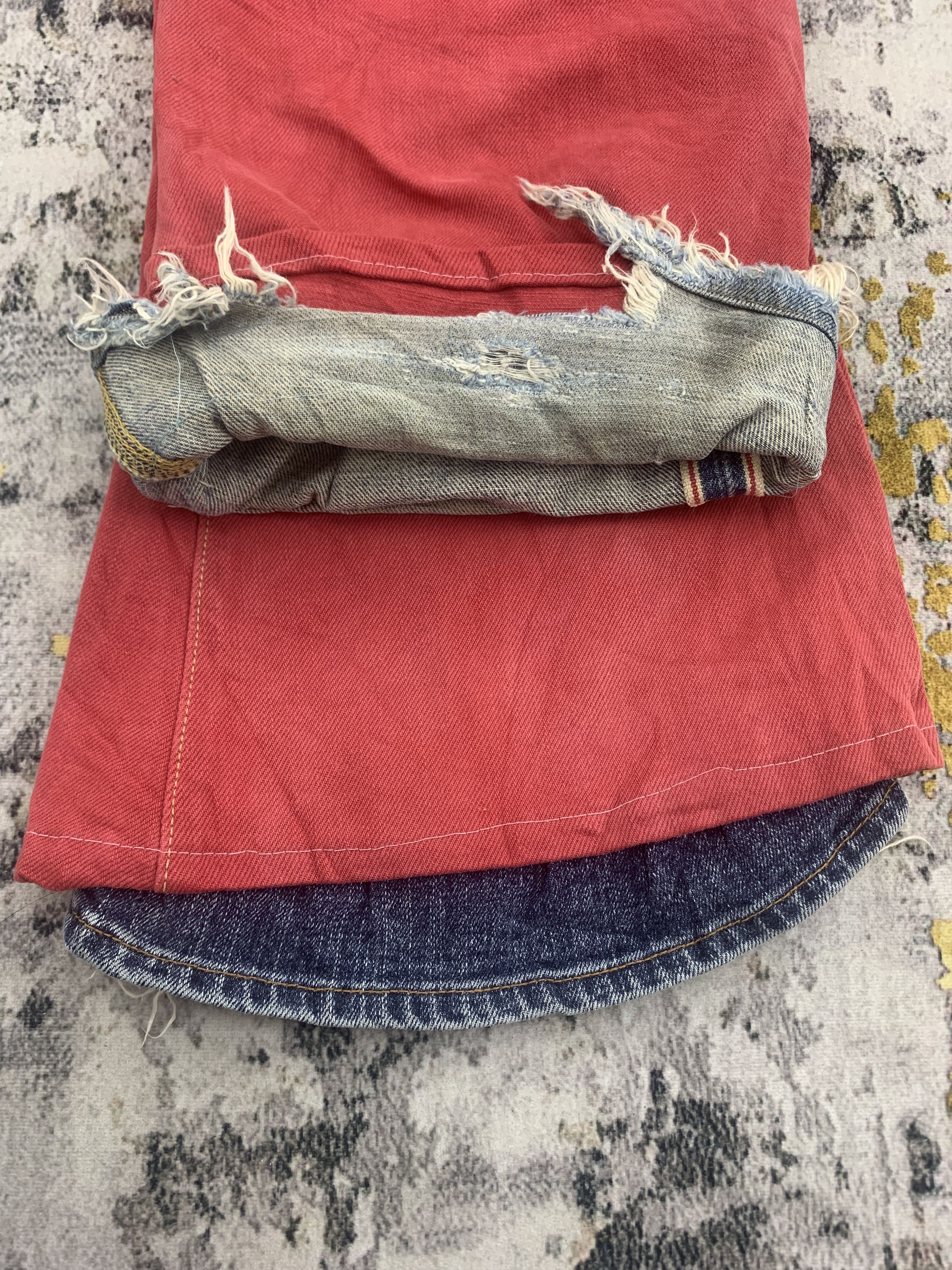 Lee Vintage Lee Riders Custom Denim 33x30 Faded Size US 33 - 11 Thumbnail