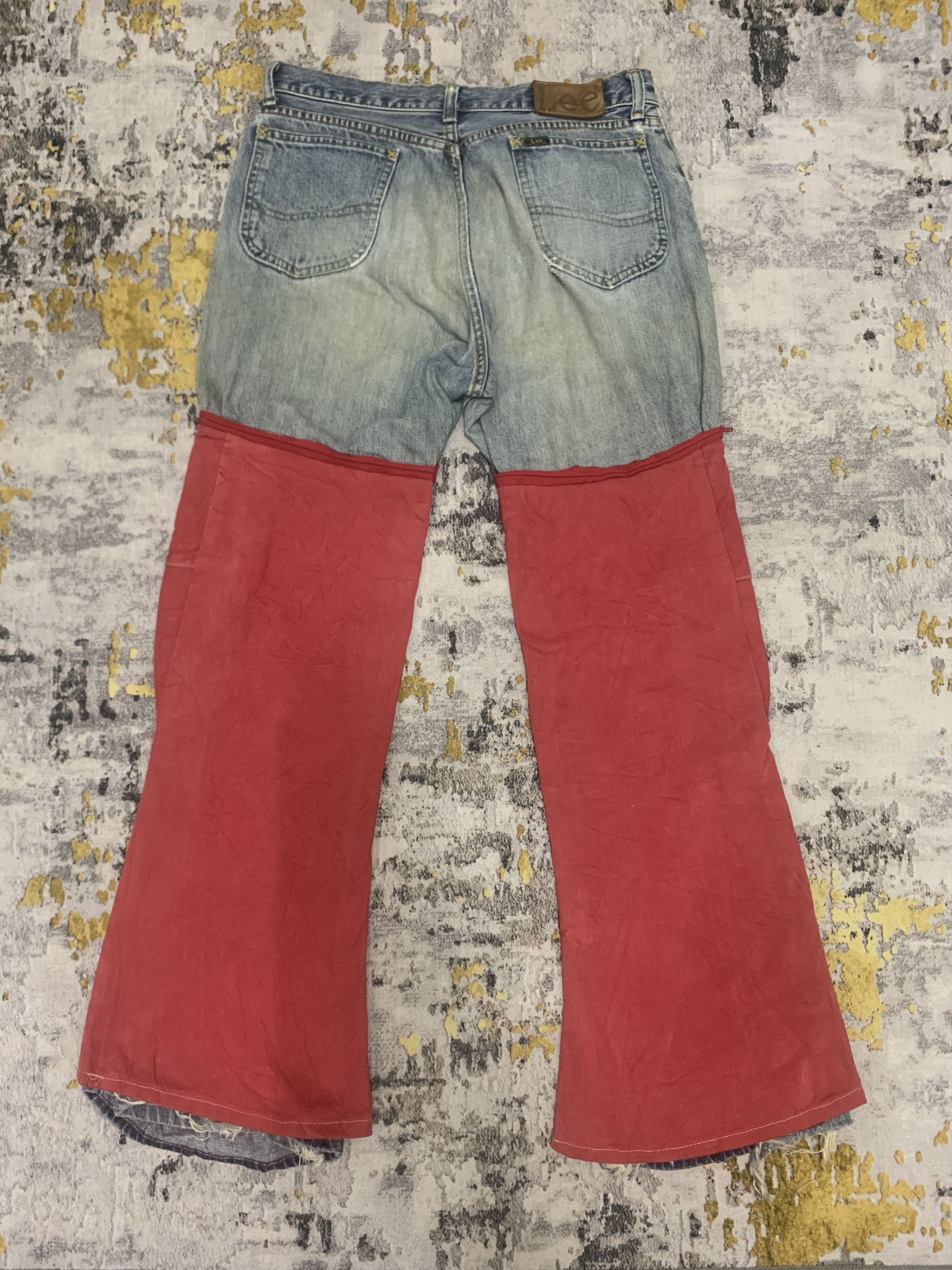 Lee Vintage Lee Riders Custom Denim 33x30 Faded Size US 33 - 6 Thumbnail