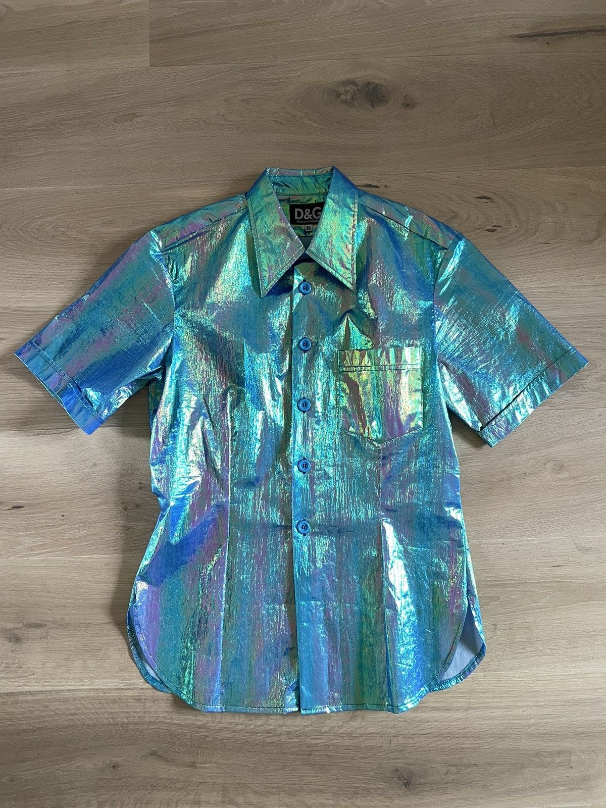 Metallic blue Dolce & Gabbana Shirt