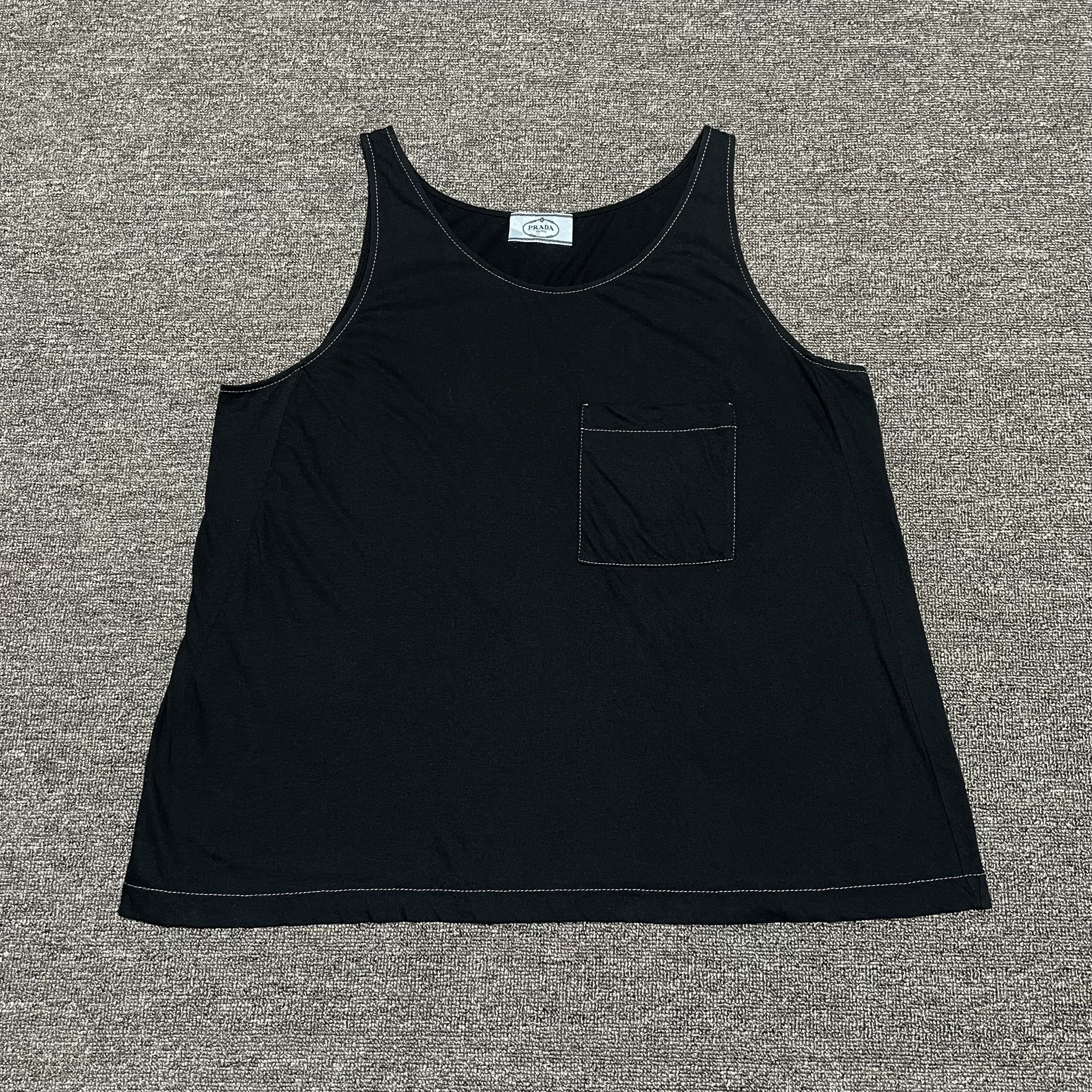 Prada Prada Tank Tops Size US S / EU 44-46 / 1 - 1 Thumbnail
