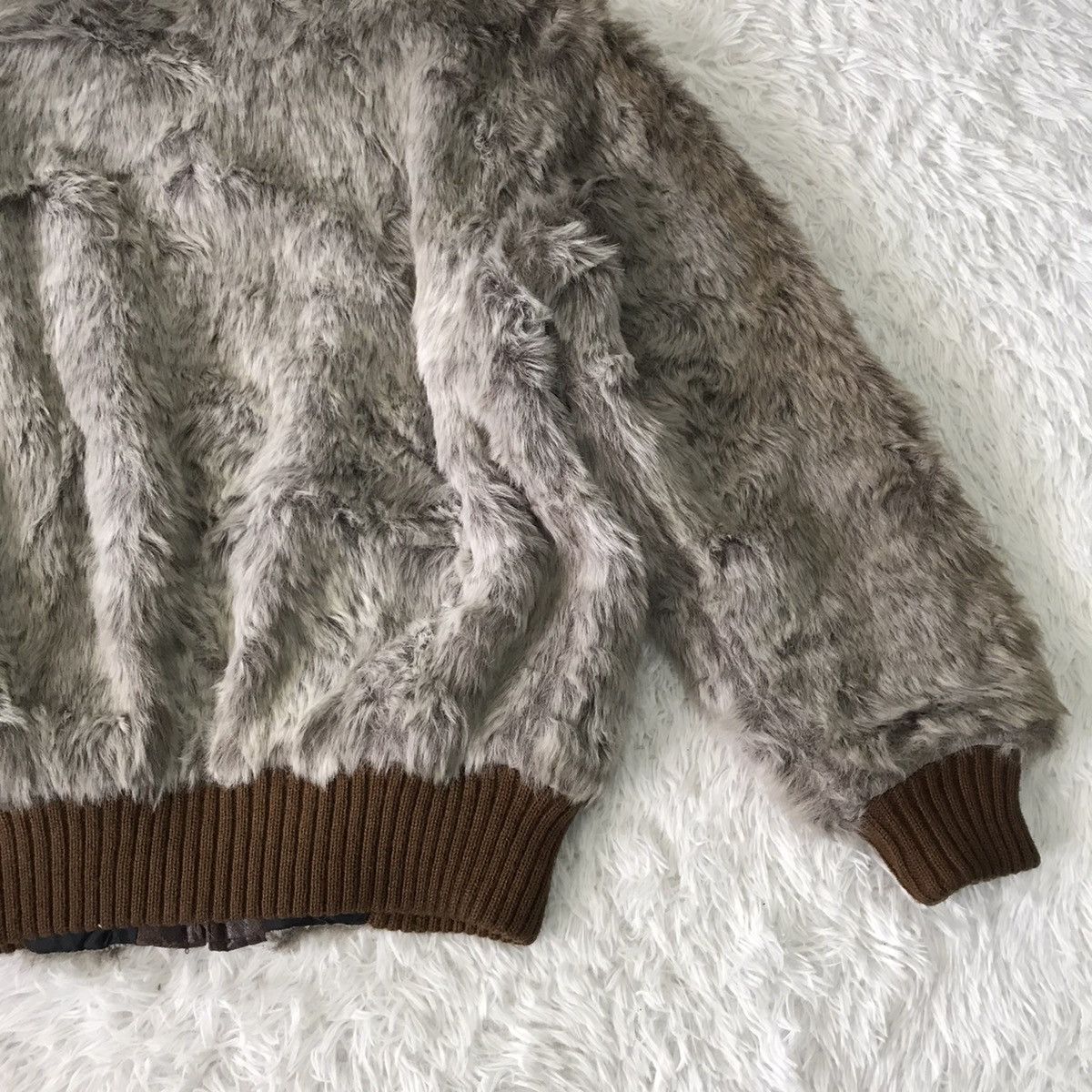 Japanese Brand Nice design furry like jacket Size US S / EU 44-46 / 1 - 16 Thumbnail