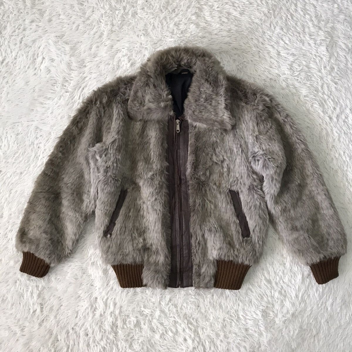 Japanese Brand Nice design furry like jacket Size US S / EU 44-46 / 1 - 1 Thumbnail