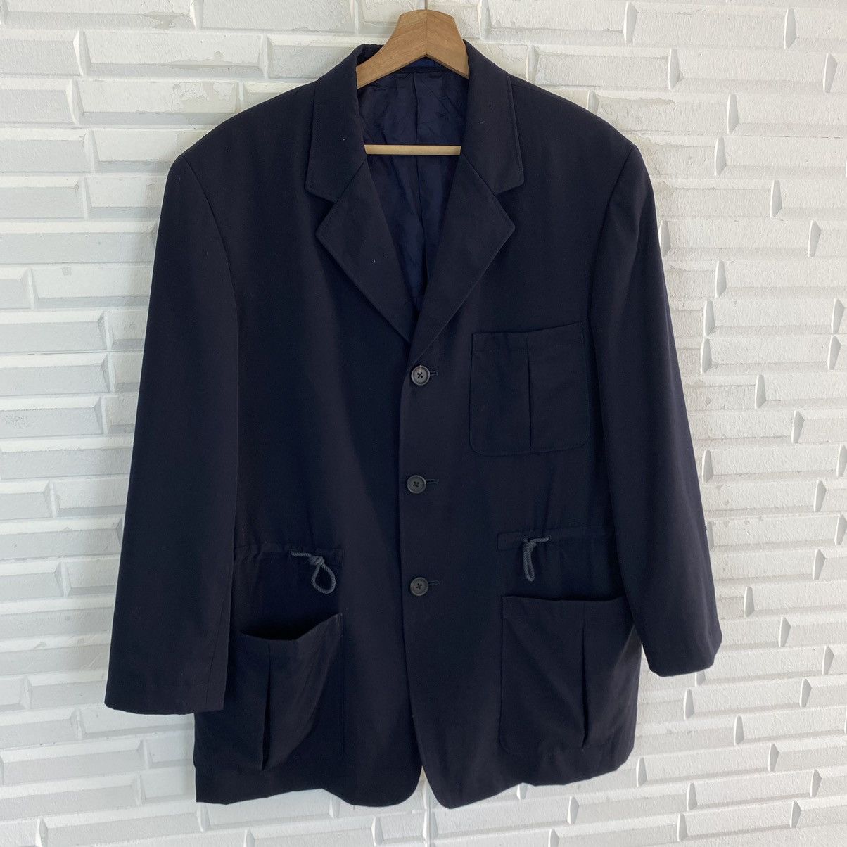 Yohji Yamamoto Ys For Men Yohji Yamamoto nice design jacket size M Size US M / EU 48-50 / 2 - 3 Thumbnail