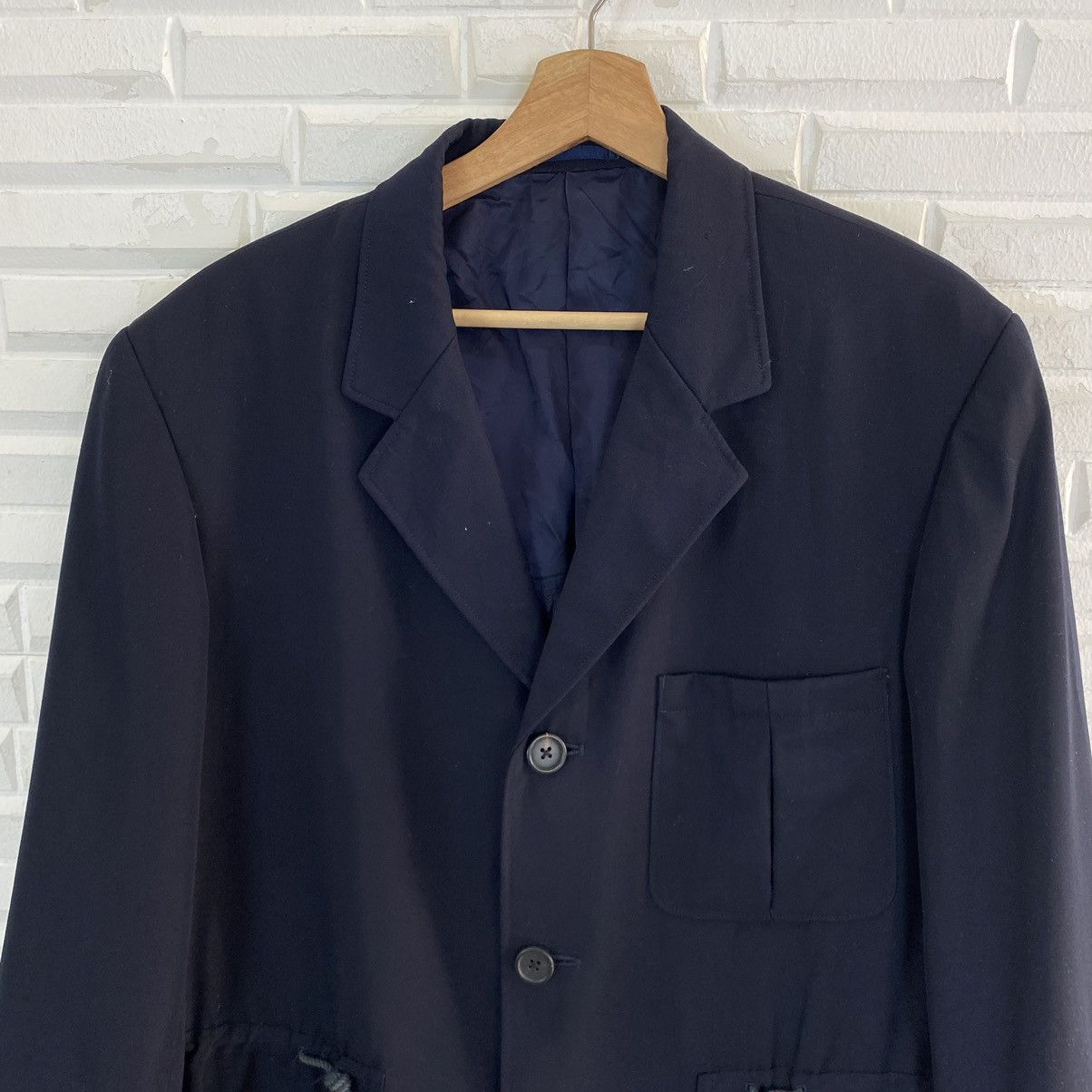 Yohji Yamamoto Ys For Men Yohji Yamamoto nice design jacket size M Size US M / EU 48-50 / 2 - 5 Thumbnail