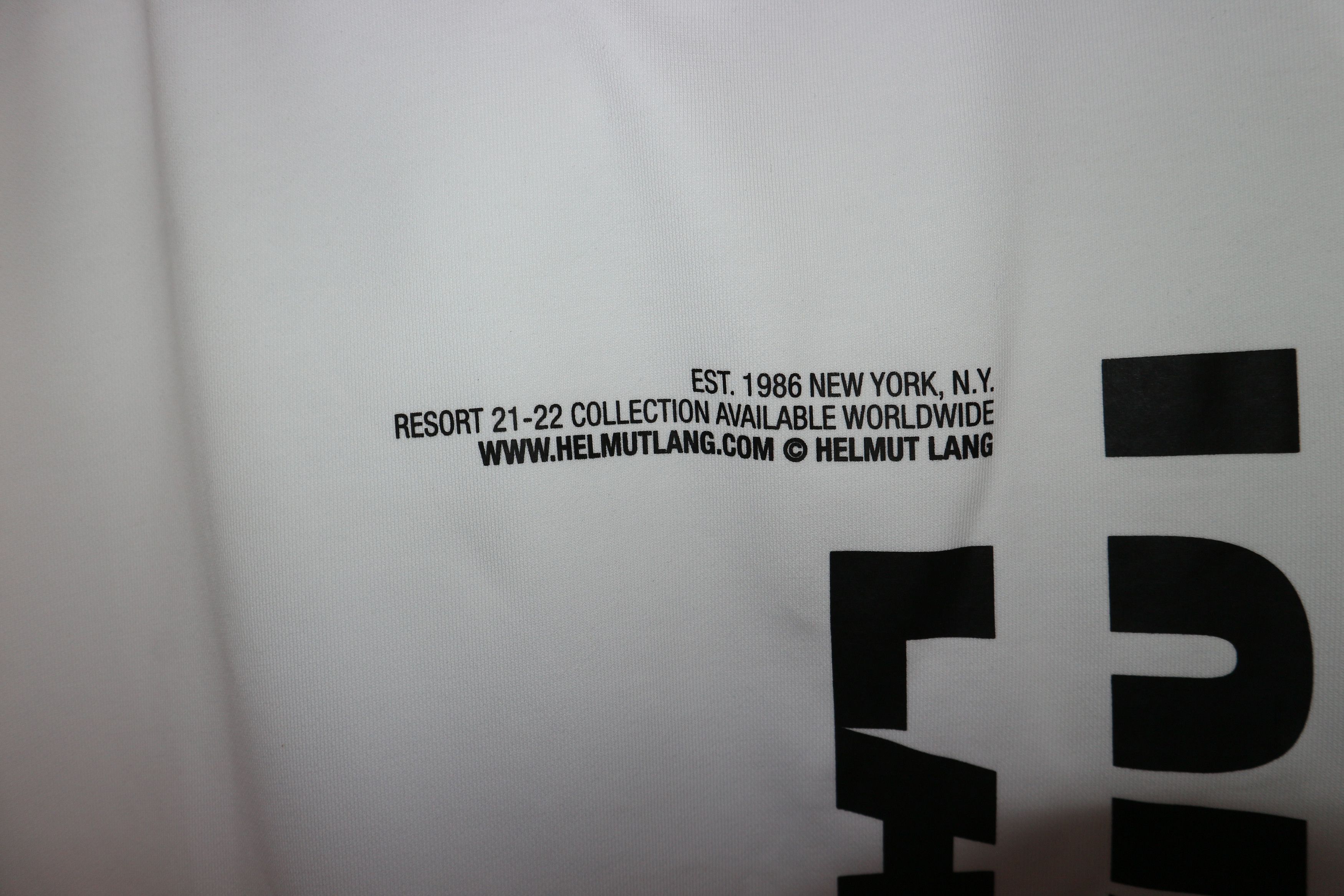 Helmut Lang Logo print hoodie Size US M / EU 48-50 / 2 - 3 Thumbnail