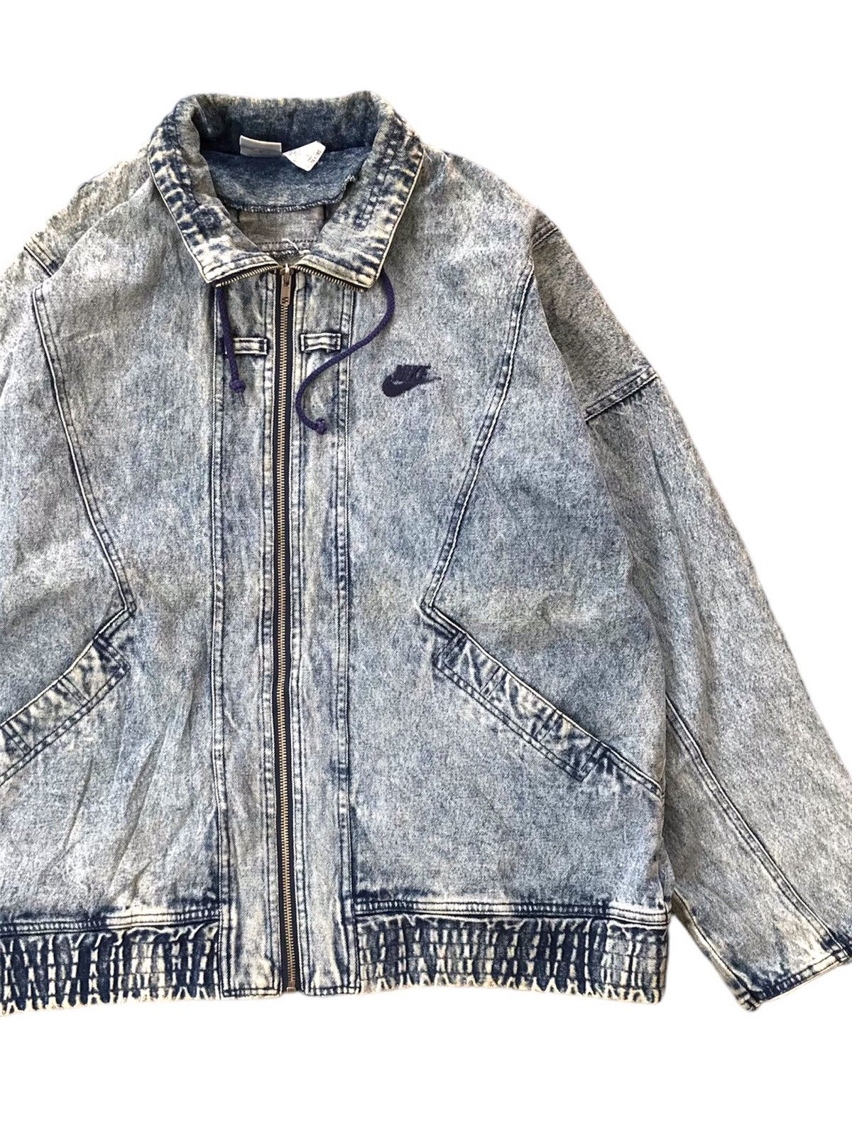 Vintage Nike Challenge Court Denim Jacket