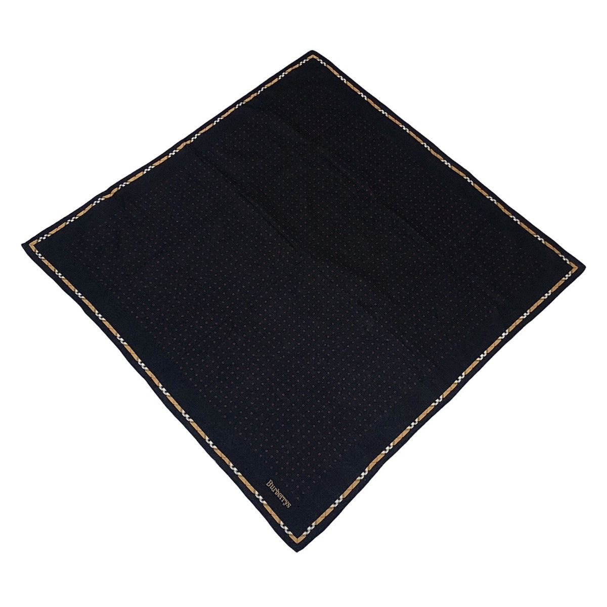 Burberry Burberrys Polkadot Novacheck Handkerchief Pocketsquare Size ONE SIZE - 3 Thumbnail