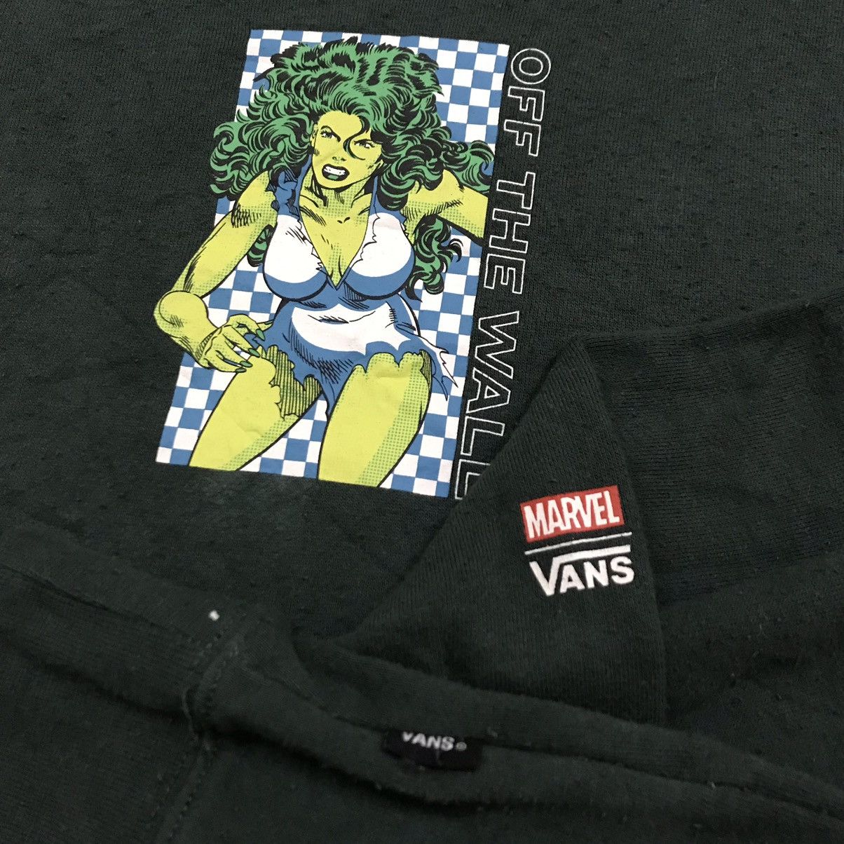 Marvel Comics × Vans The savage SHE HULK marvel comic x vans hoodie Size US L / EU 52-54 / 3 - 12 Thumbnail