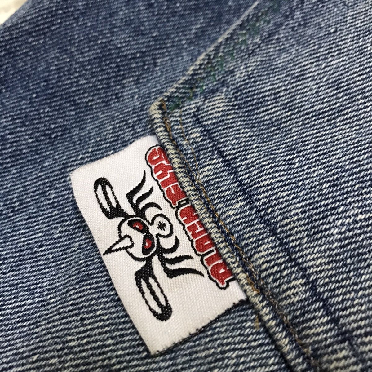 Vintage Vintage Black Flys skate pants jeans Size US 33 - 16 Thumbnail