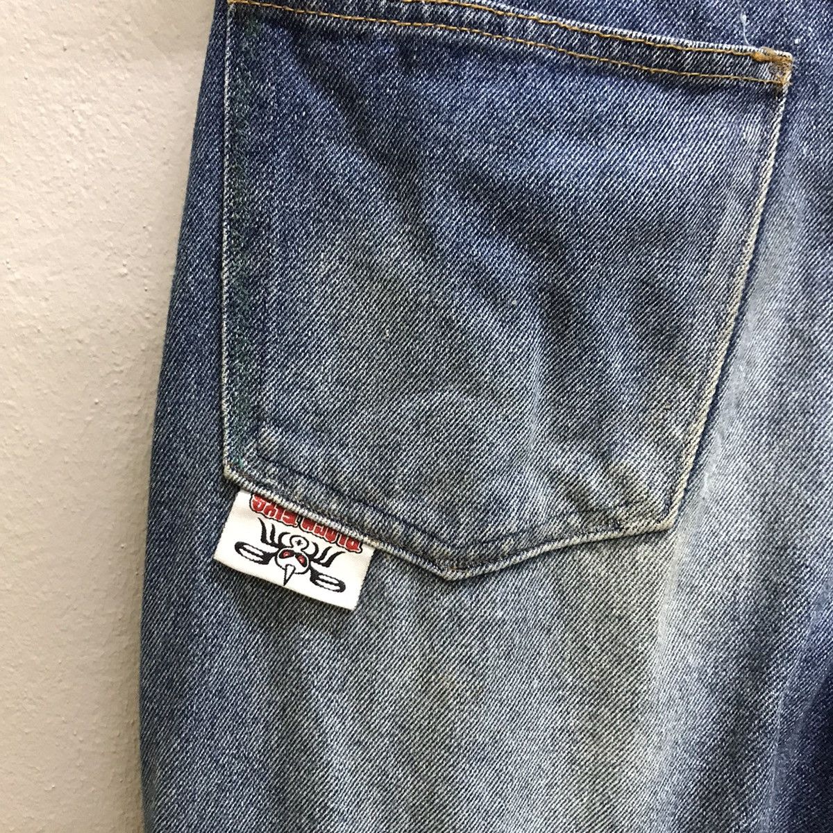 Vintage Vintage Black Flys skate pants jeans Size US 33 - 7 Thumbnail
