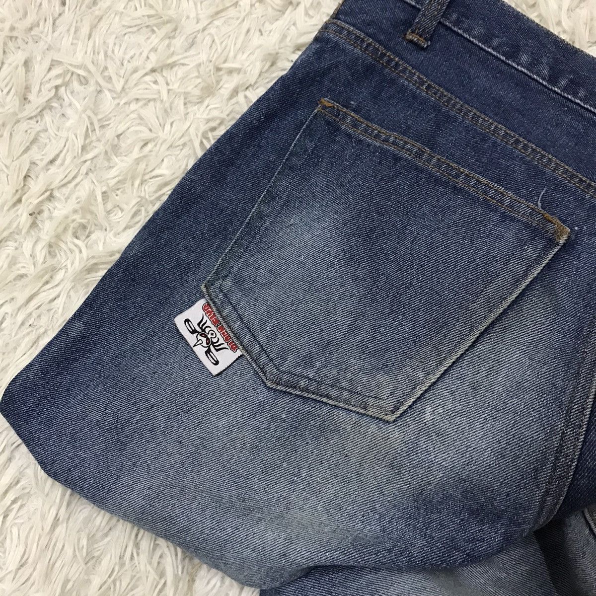 Vintage Vintage Black Flys skate pants jeans Size US 33 - 15 Thumbnail