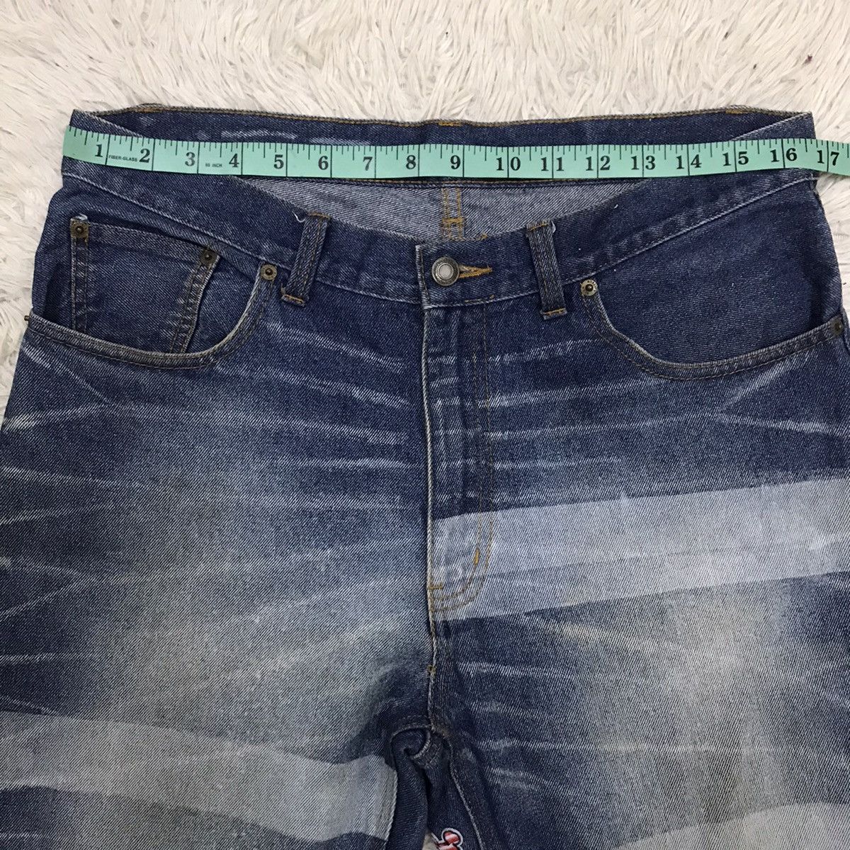 Vintage Vintage Black Flys skate pants jeans Size US 33 - 17 Thumbnail