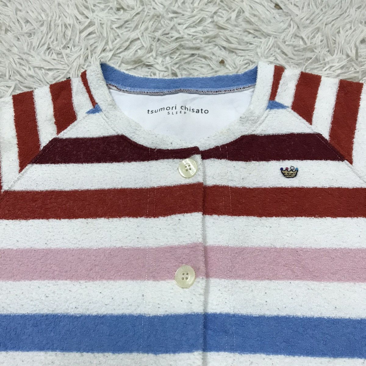 Issey Miyake Tsumori Chisato Sleep wear button up Fleece Size US S / EU 44-46 / 1 - 7 Thumbnail