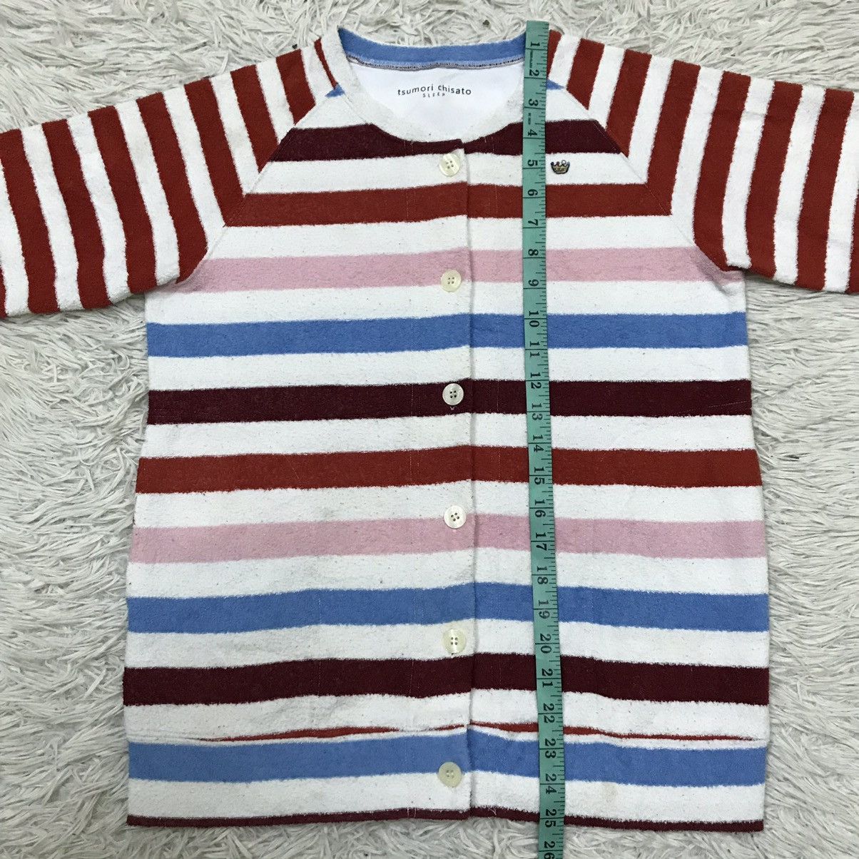 Issey Miyake Tsumori Chisato Sleep wear button up Fleece Size US S / EU 44-46 / 1 - 13 Thumbnail