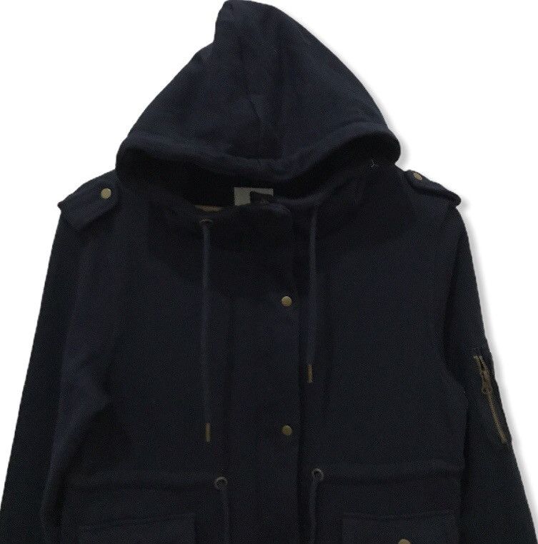 Japanese Brand Fix Fox hidden zipper multipocket sweat hoodie sweater Size US S / EU 44-46 / 1 - 3 Thumbnail