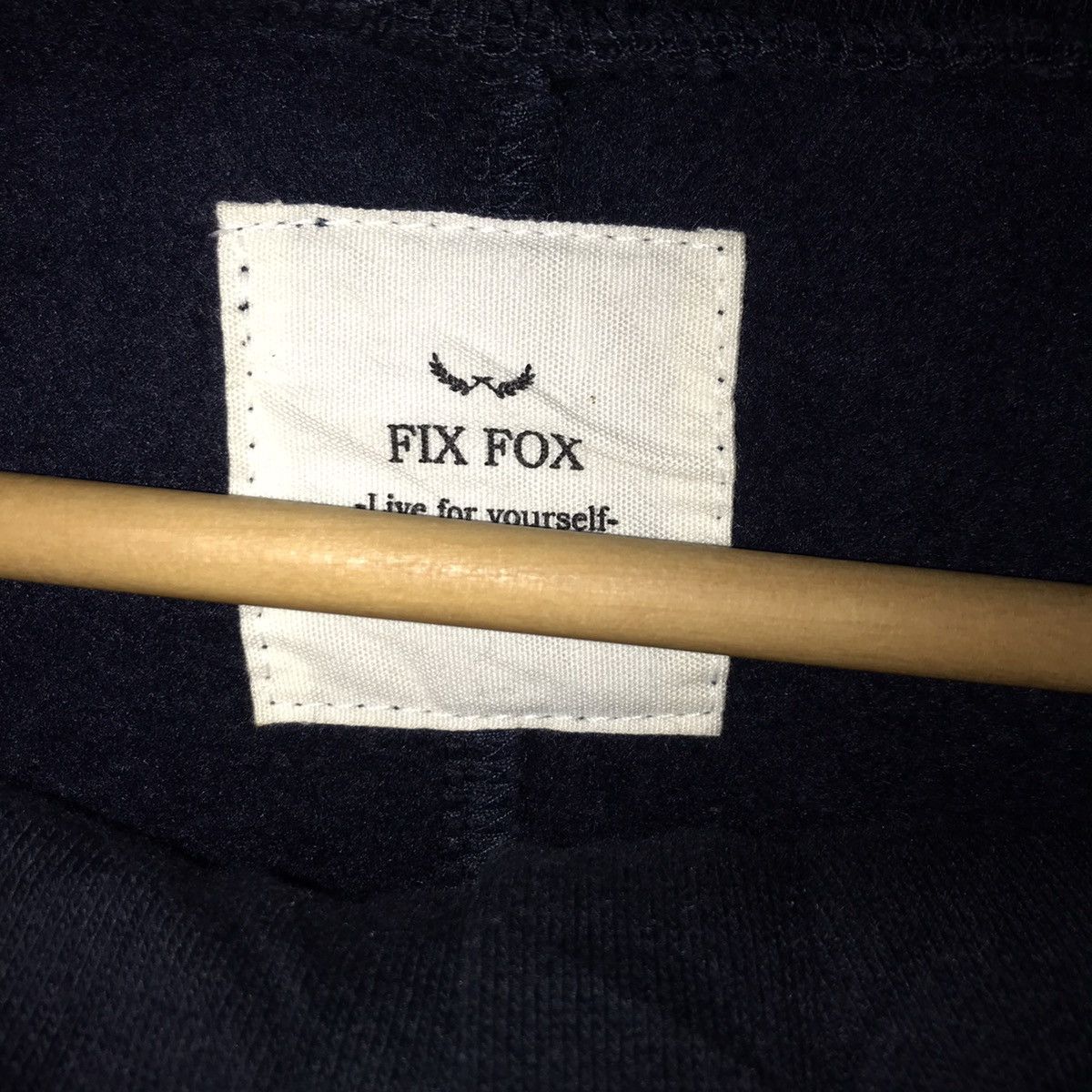 Japanese Brand Fix Fox hidden zipper multipocket sweat hoodie sweater Size US S / EU 44-46 / 1 - 8 Thumbnail