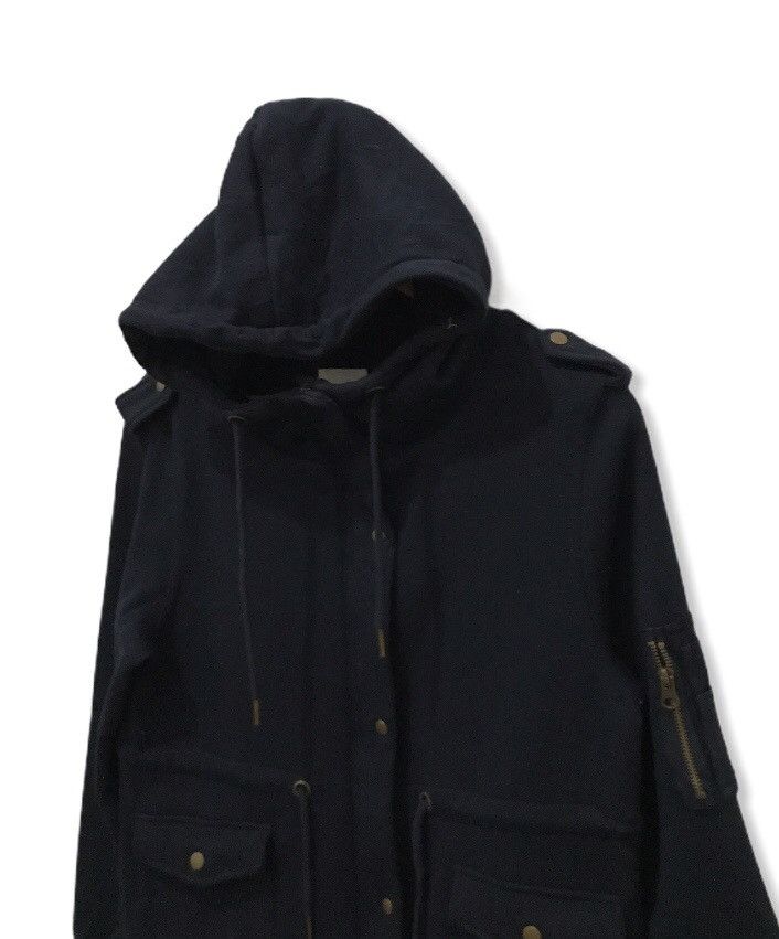 Japanese Brand Fix Fox hidden zipper multipocket sweat hoodie sweater Size US S / EU 44-46 / 1 - 5 Thumbnail