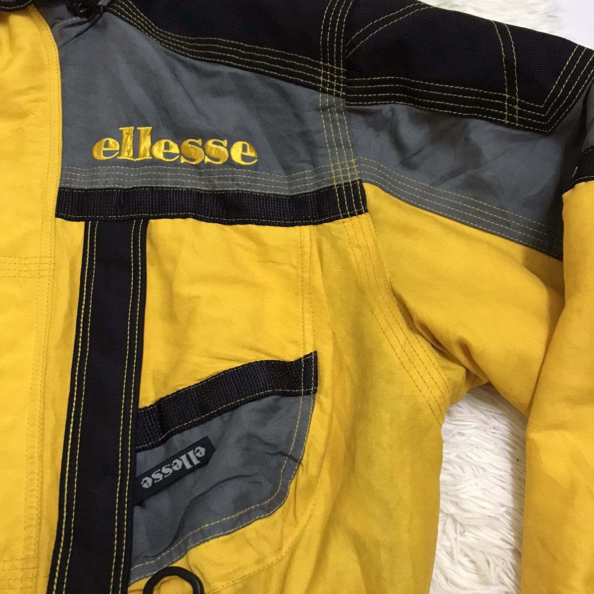 Ellesse × Vintage Vintage Ellesse Ski Team Light Jacket Big Logo Size US M / EU 48-50 / 2 - 8 Thumbnail