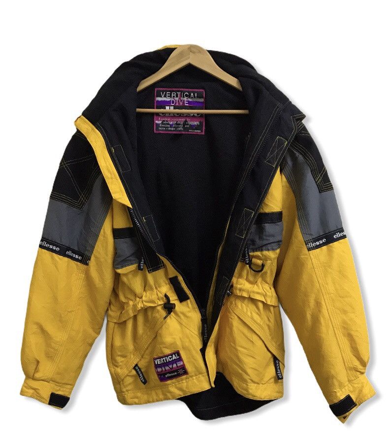 Ellesse × Vintage Vintage Ellesse Ski Team Light Jacket Big Logo Size US M / EU 48-50 / 2 - 3 Thumbnail