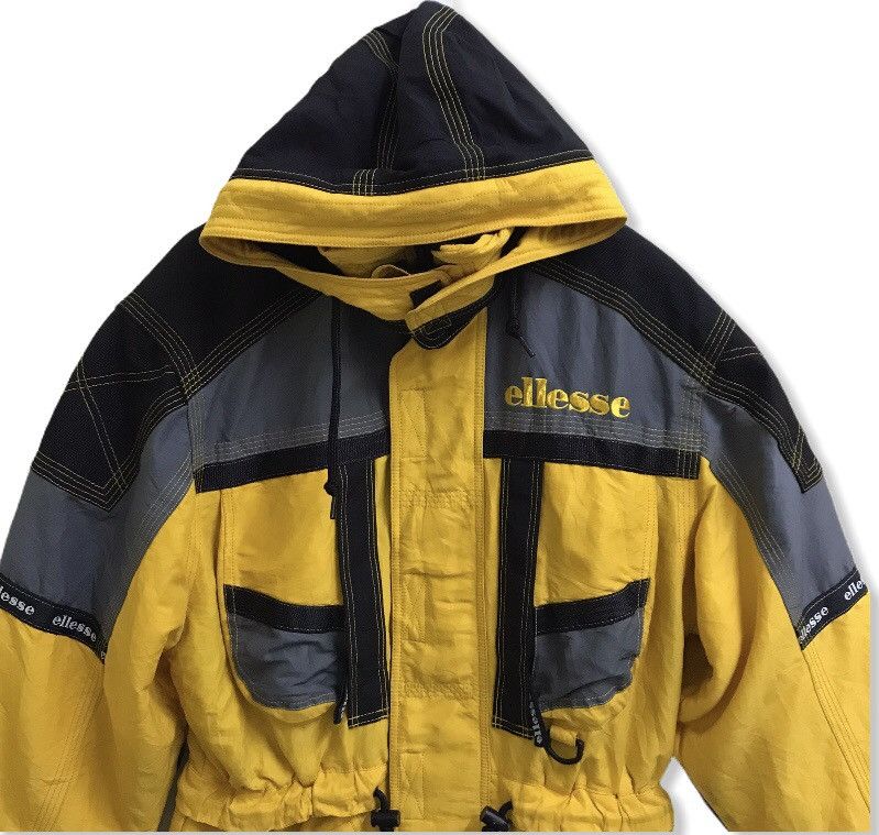 Ellesse × Vintage Vintage Ellesse Ski Team Light Jacket Big Logo Size US M / EU 48-50 / 2 - 2 Thumbnail