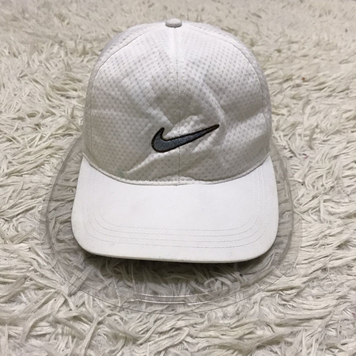 Vintage 90s Nike Swoosh Logo Strapback Hat Cap