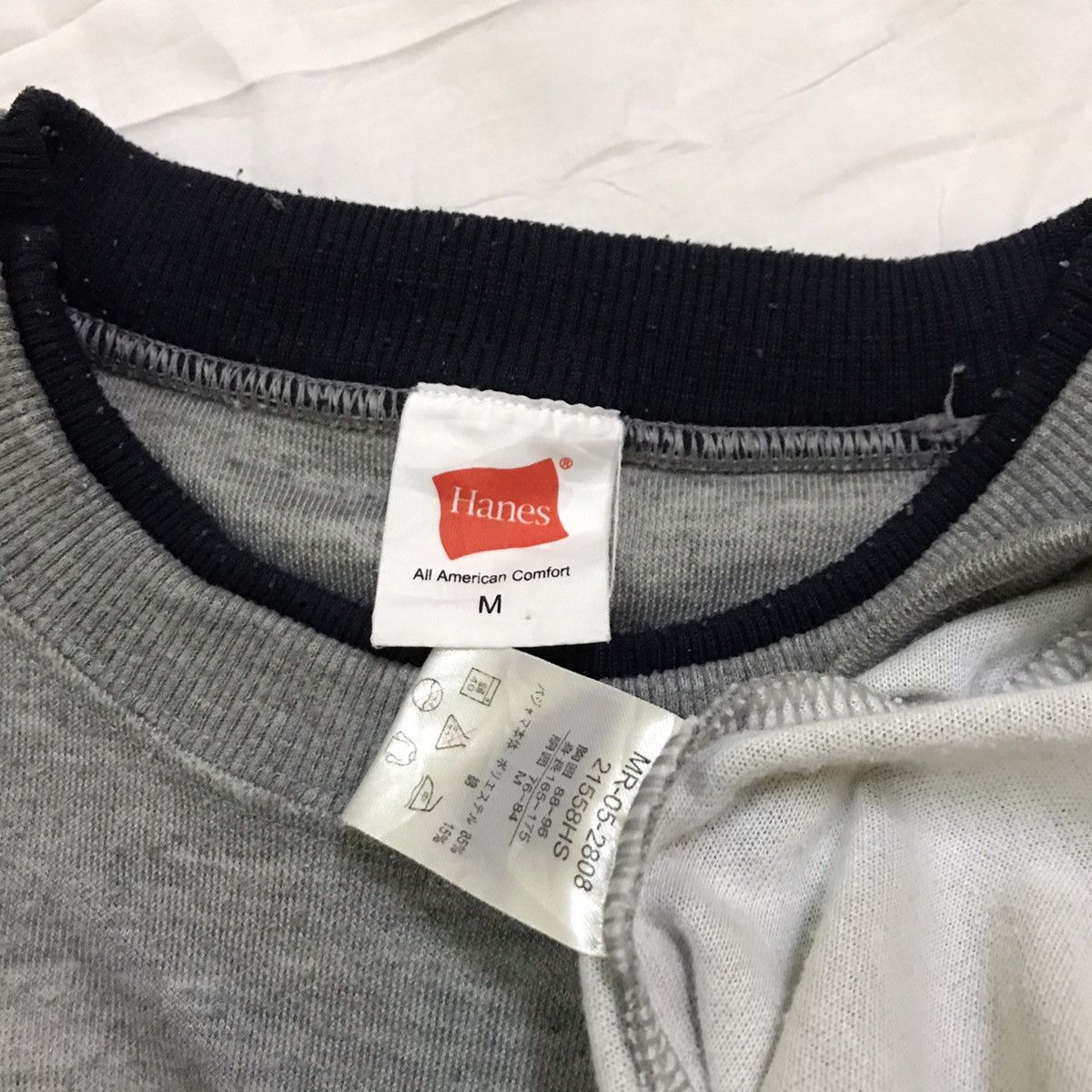 Hanes × Vintage VINTAGE HANES AMERICAN SPIRIT SPELL OUT BIG LOGO SWEATSHIRT Size US M / EU 48-50 / 2 - 6 Thumbnail