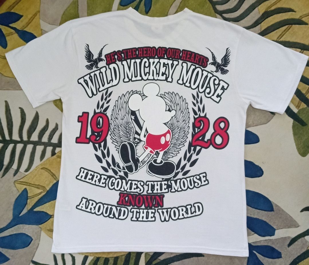 Disney × Mickey Mouse Wild Mickey Mouse T-shirt Size US L / EU 52-54 / 3 - 10 Thumbnail