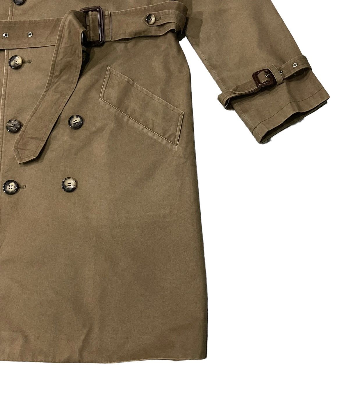 A.P.C. Vintage A.P.C Rue Madame Paris Double Collar Trenchcoat Size S / US 4 / IT 40 - 4 Thumbnail