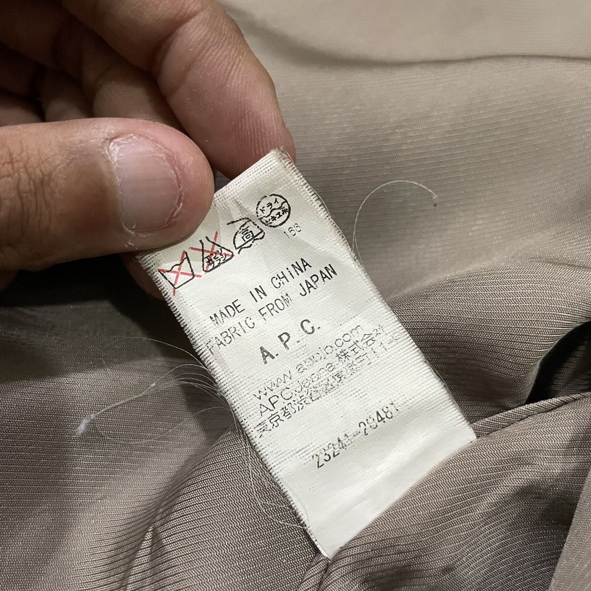 A.P.C. Vintage A.P.C Rue Madame Paris Double Collar Trenchcoat Size S / US 4 / IT 40 - 19 Thumbnail