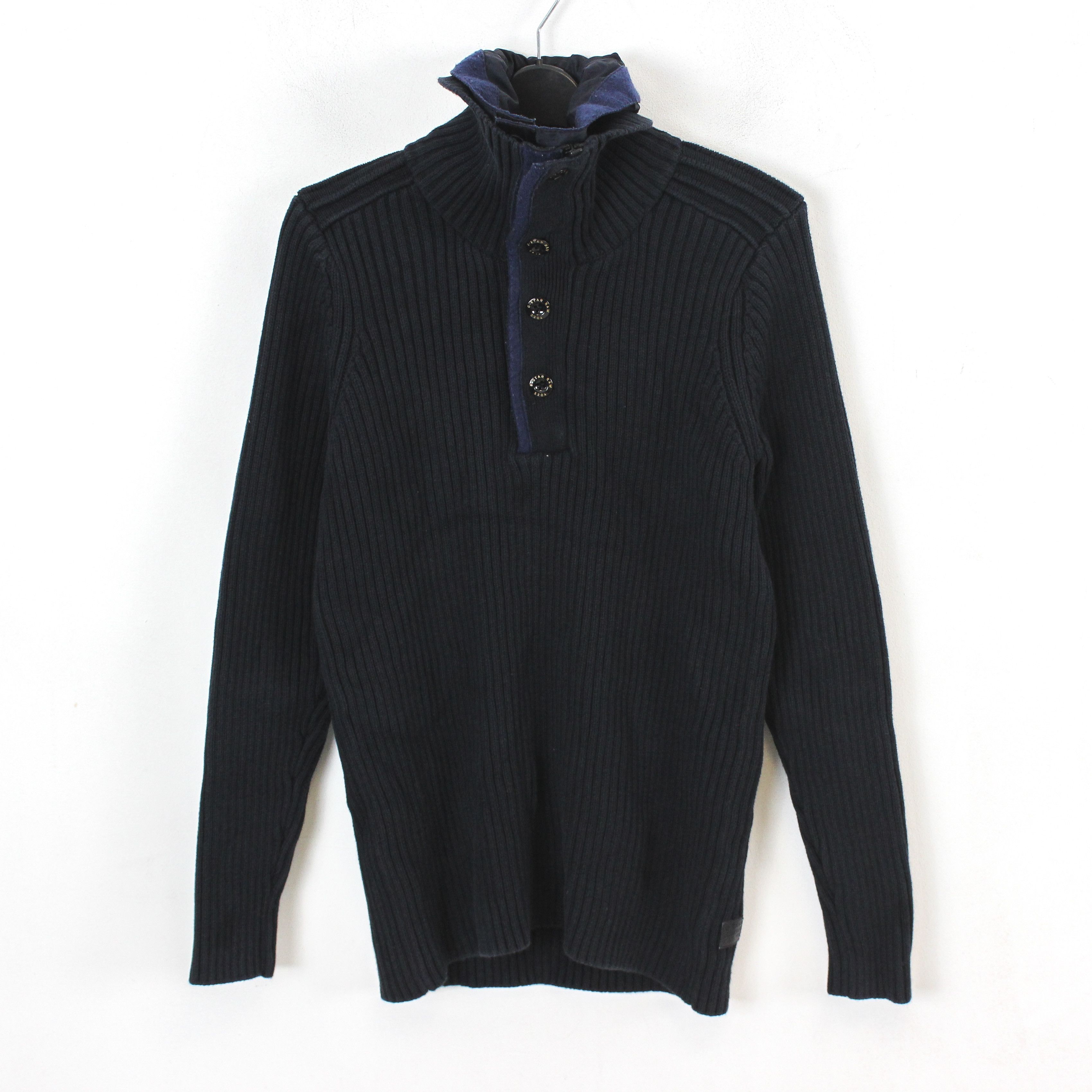 G-Star Fibrick 1/2 Zip Knit Sweater M Pullover Jumper High Neck Top Size US M / EU 48-50 / 2 - 1 Thumbnail