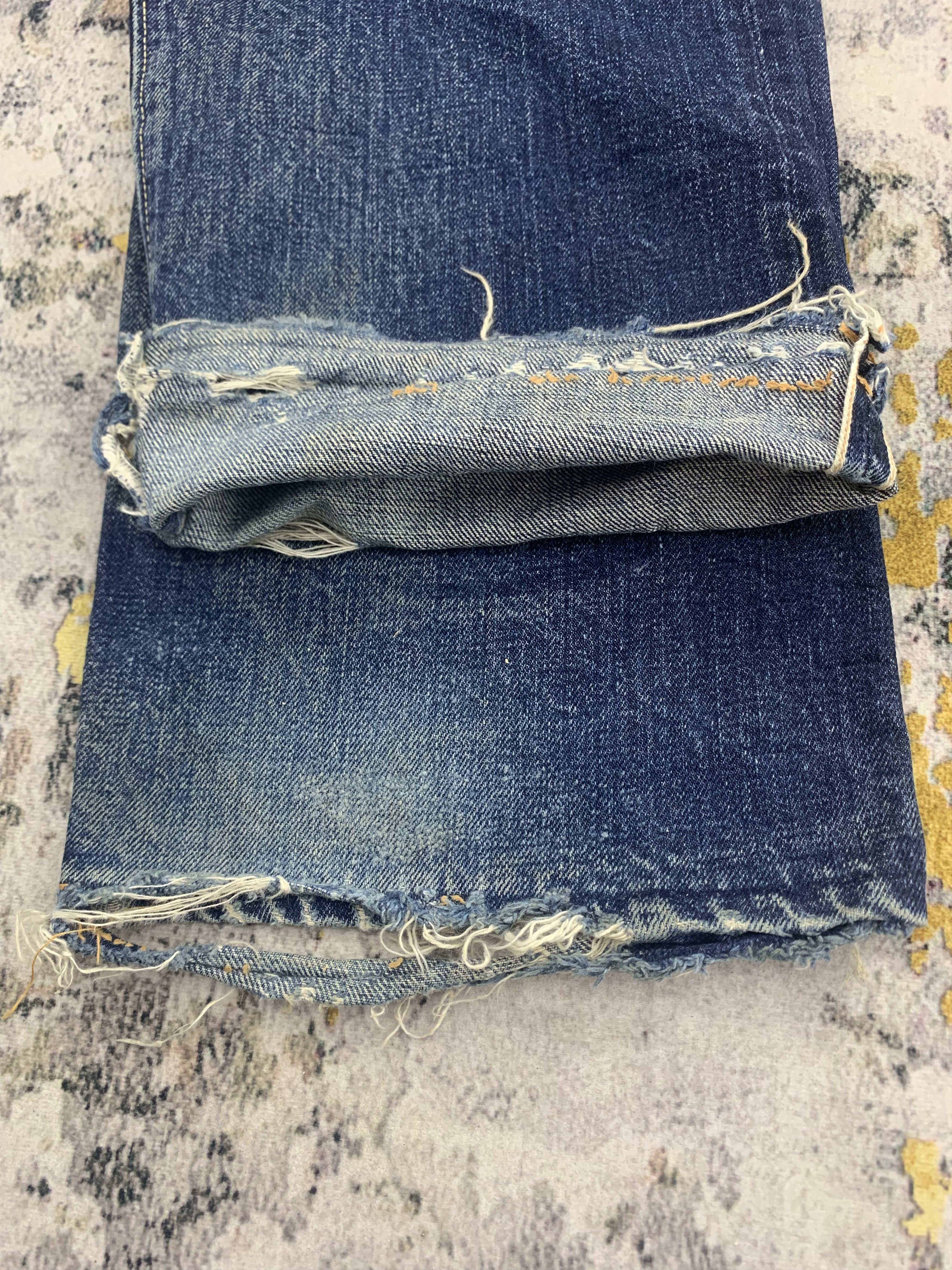 Denime Vintage Denime 306 Redline Denim 34x30 Distressed Size US 34 / EU 50 - 10 Thumbnail