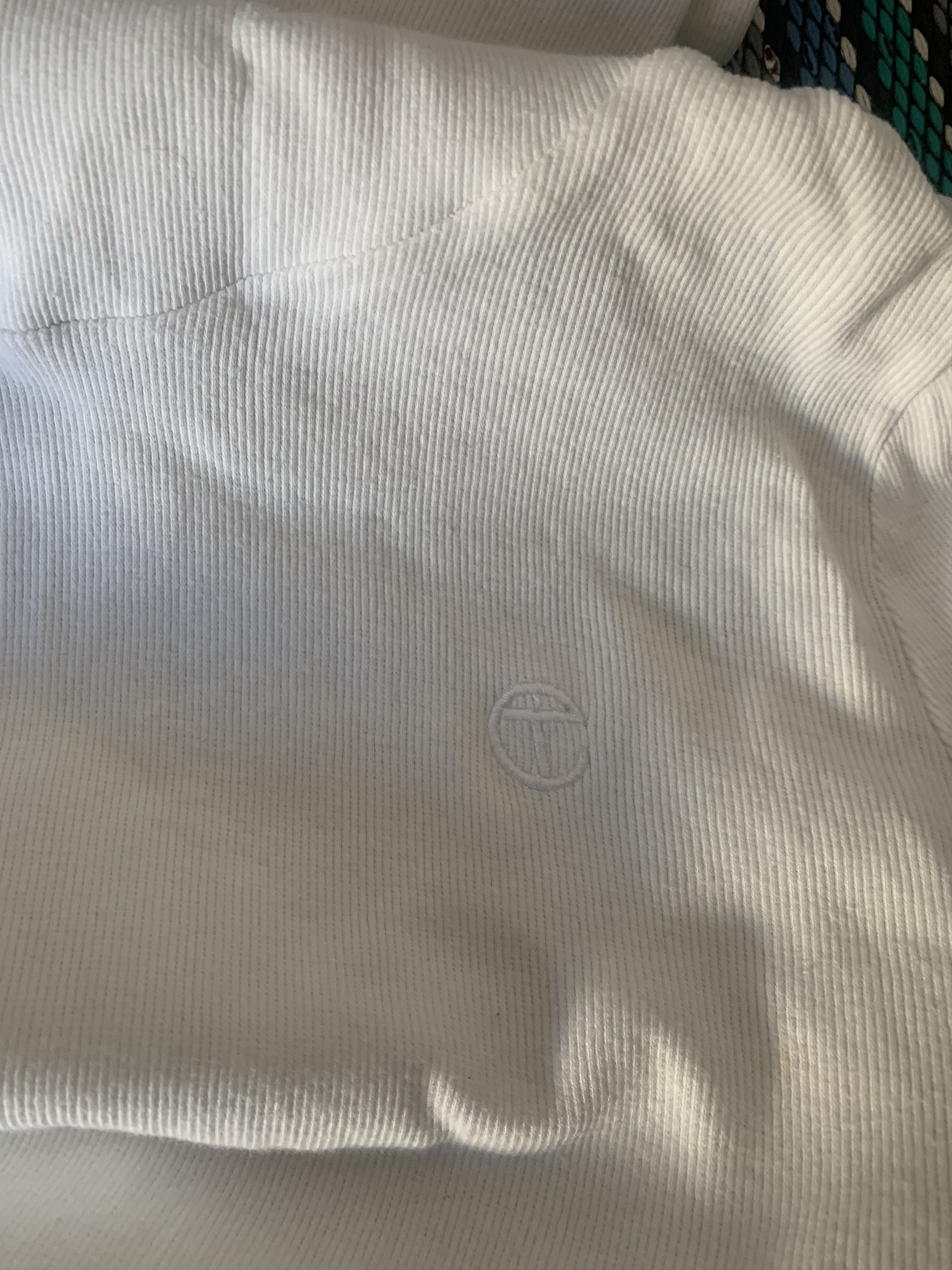 Telfar White polo neck sweater Size US M / EU 48-50 / 2 - 4 Thumbnail