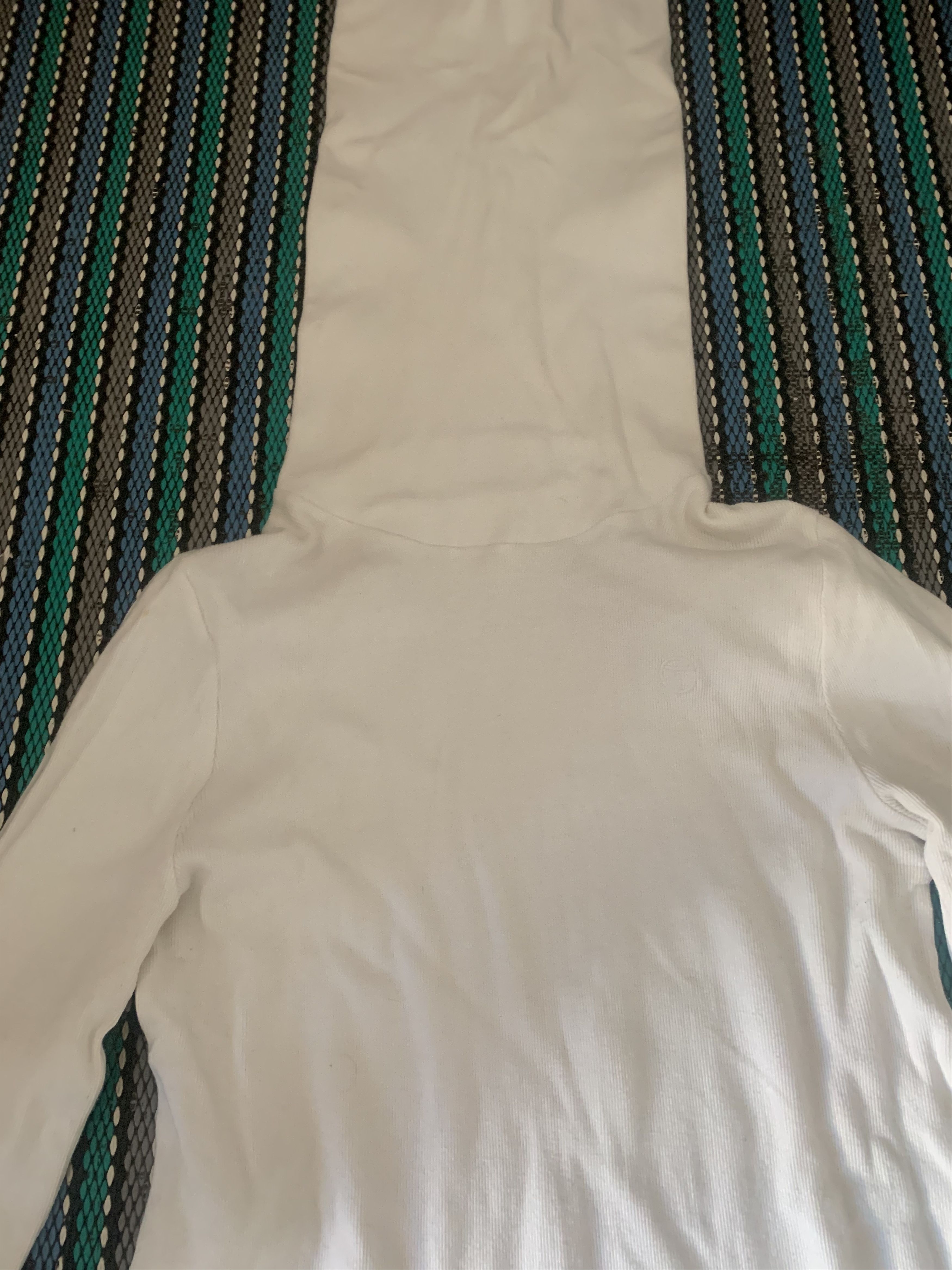Telfar White polo neck sweater Size US M / EU 48-50 / 2 - 3 Thumbnail